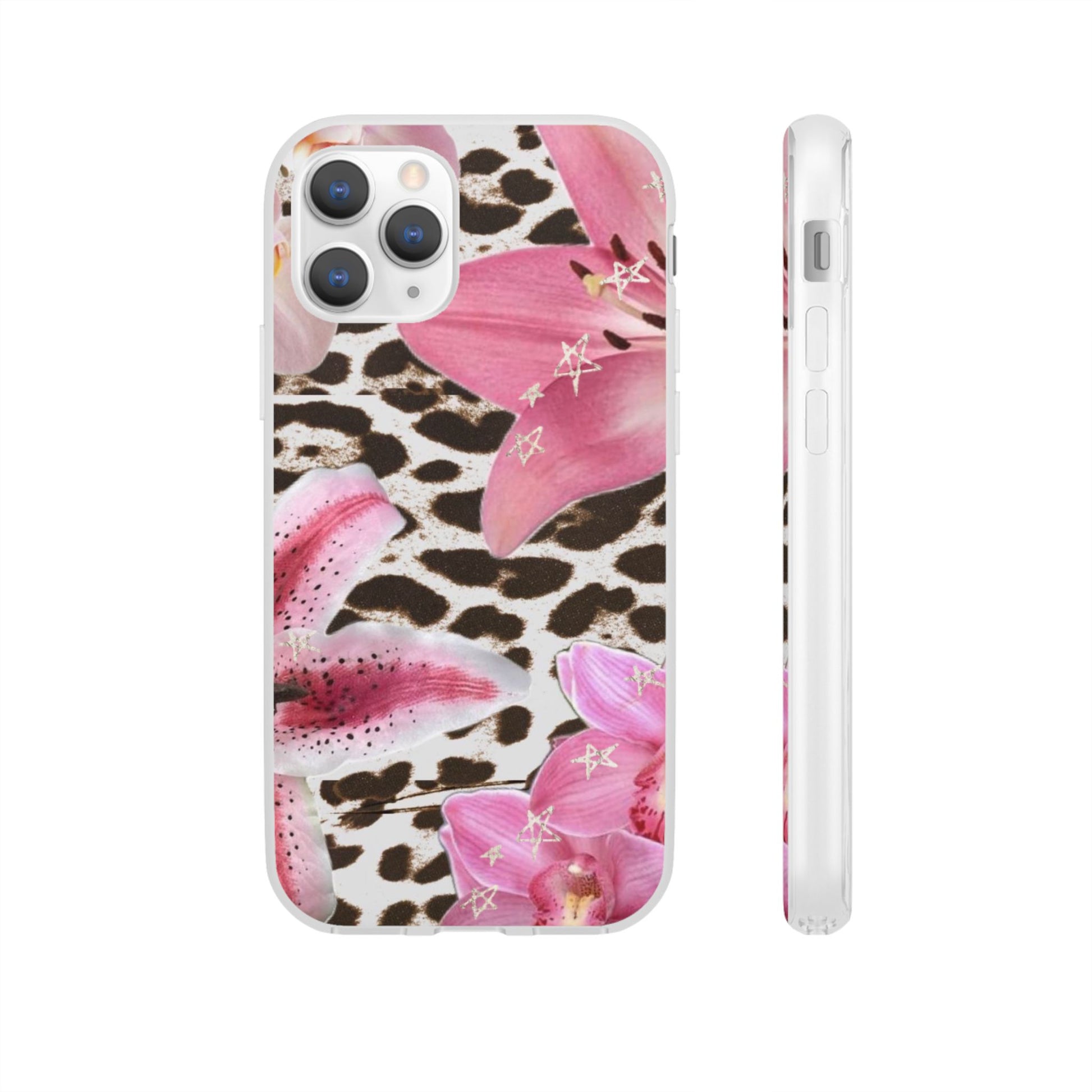 Floral Animal Print Phone Case