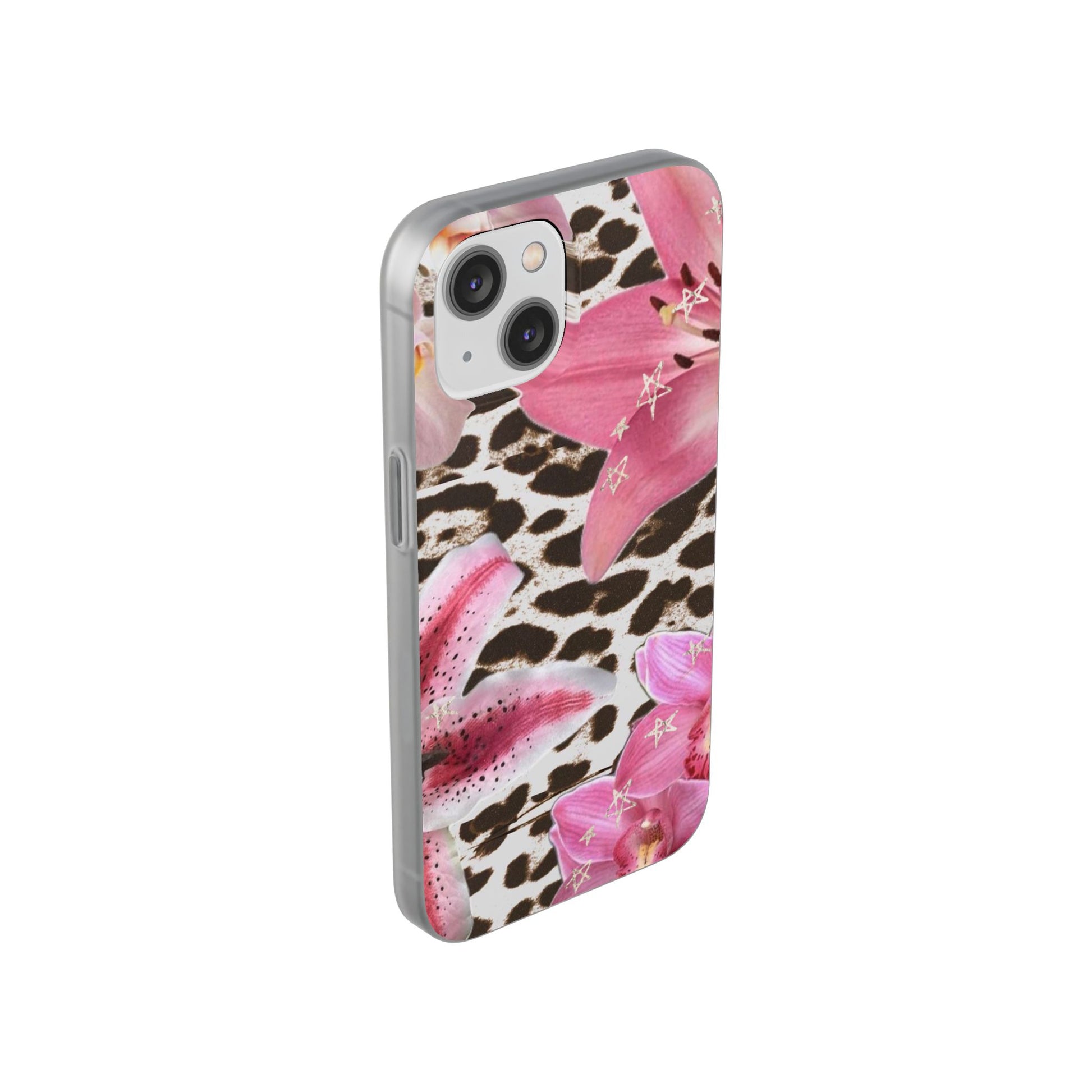 Floral Animal Print Phone Case