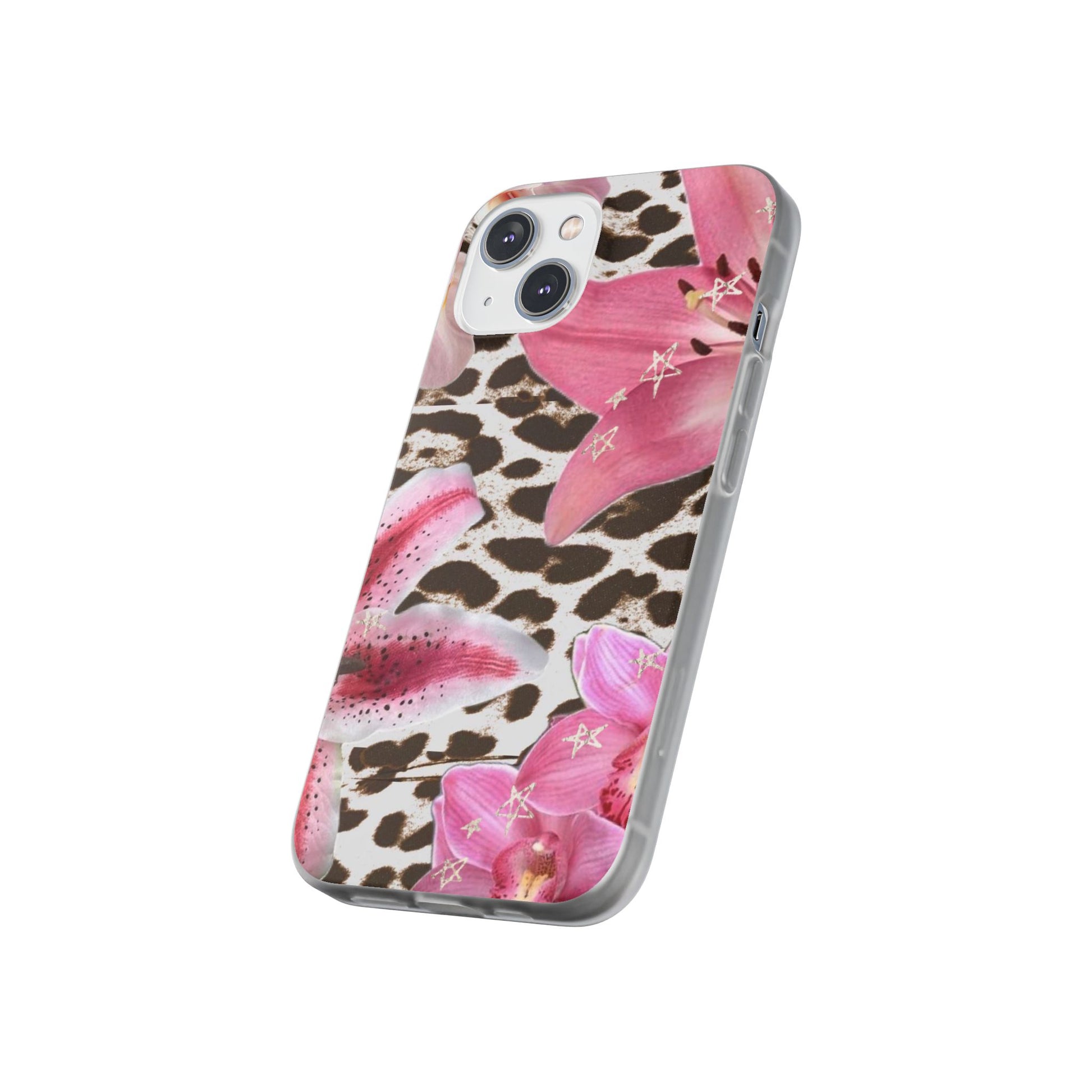 Floral Animal Print Phone Case
