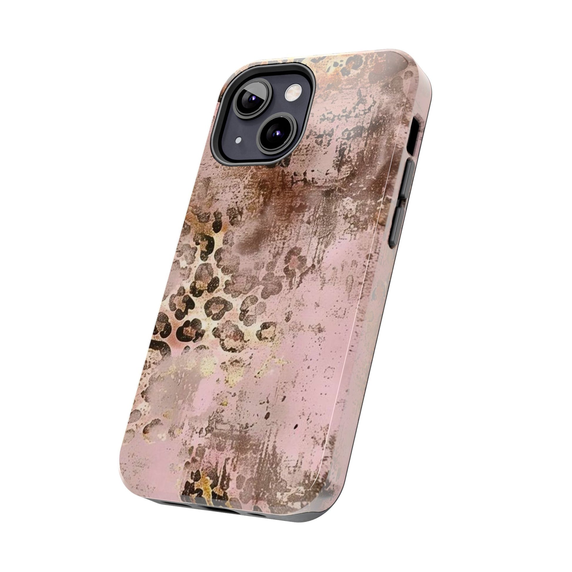 Abstract Cheetah Tough Phone Cases