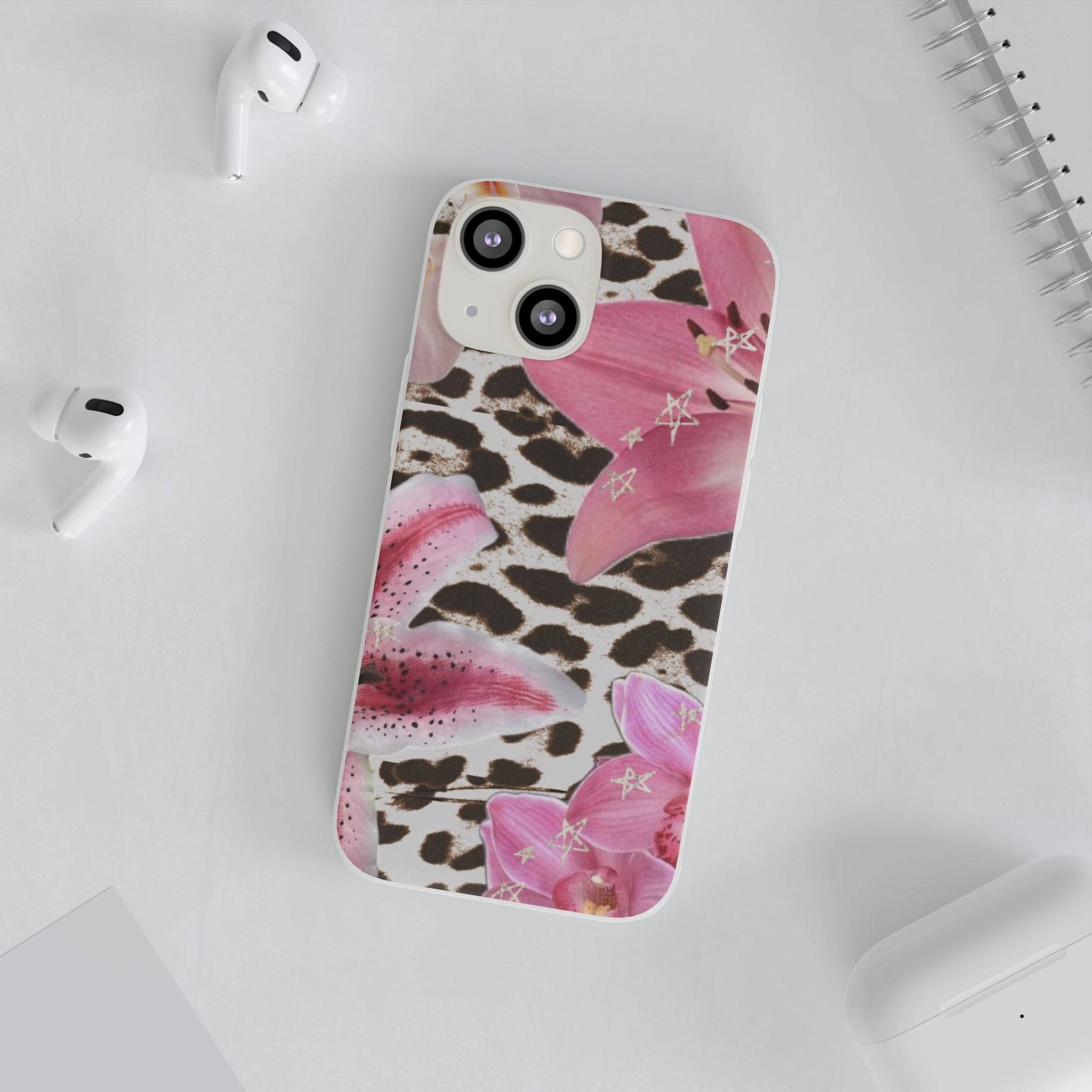 Floral Animal Print Phone Case