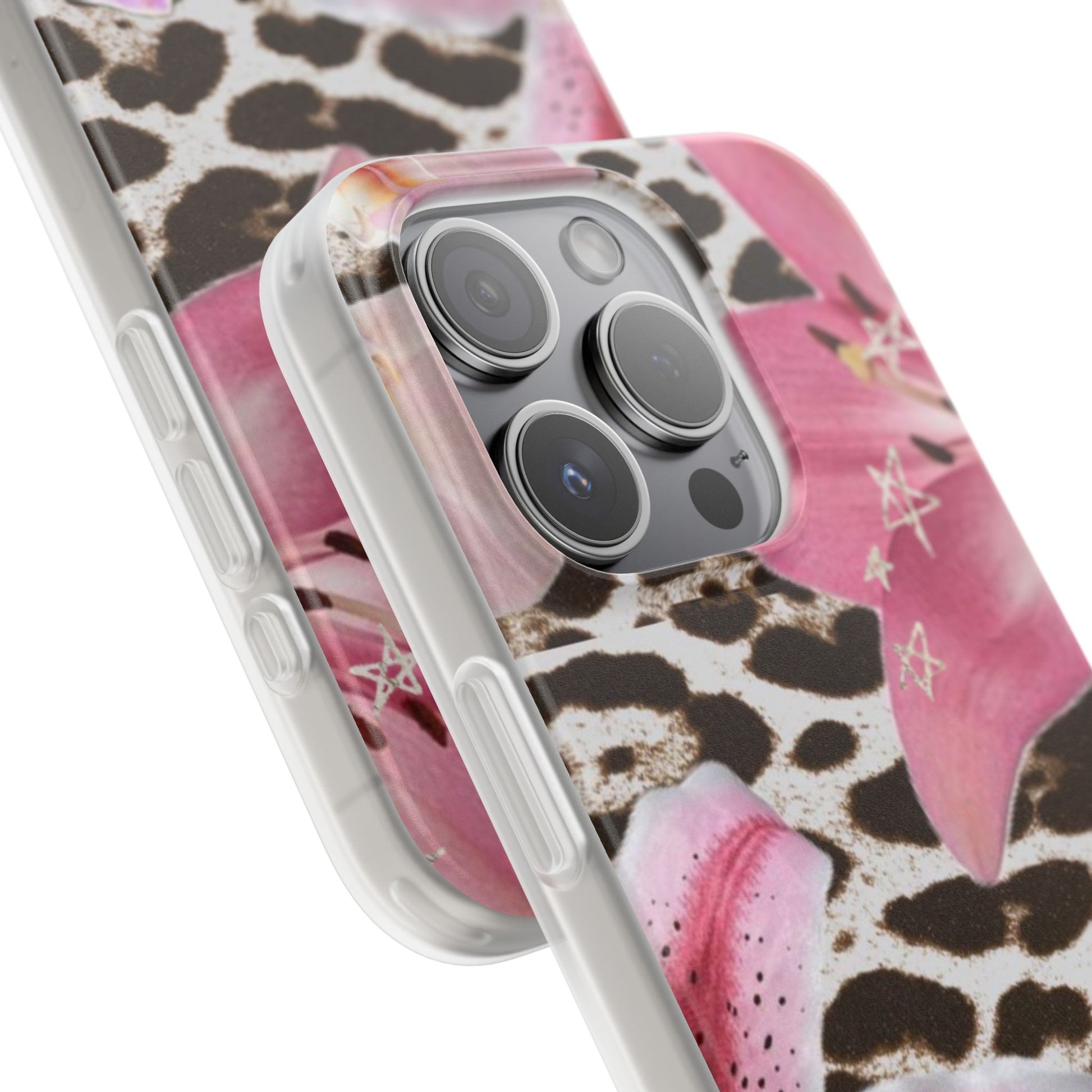 Floral Animal Print Phone Case