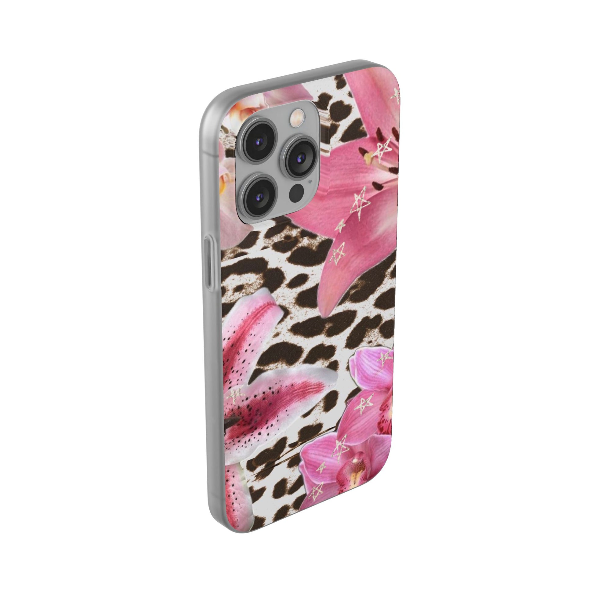 Floral Animal Print Phone Case