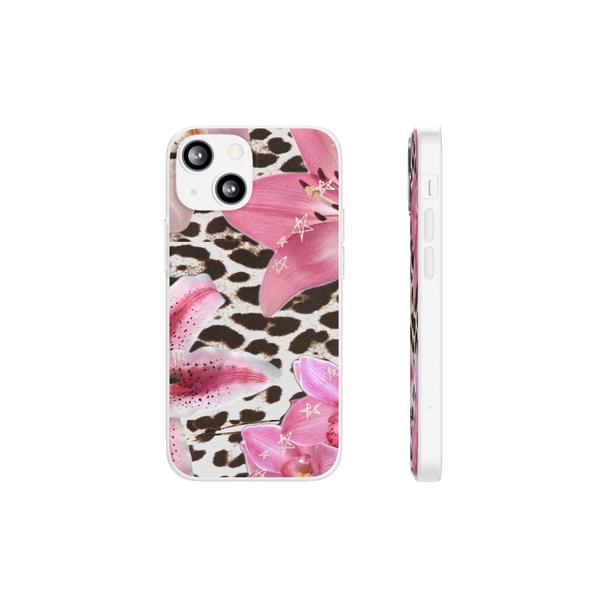 Floral Animal Print Phone Case