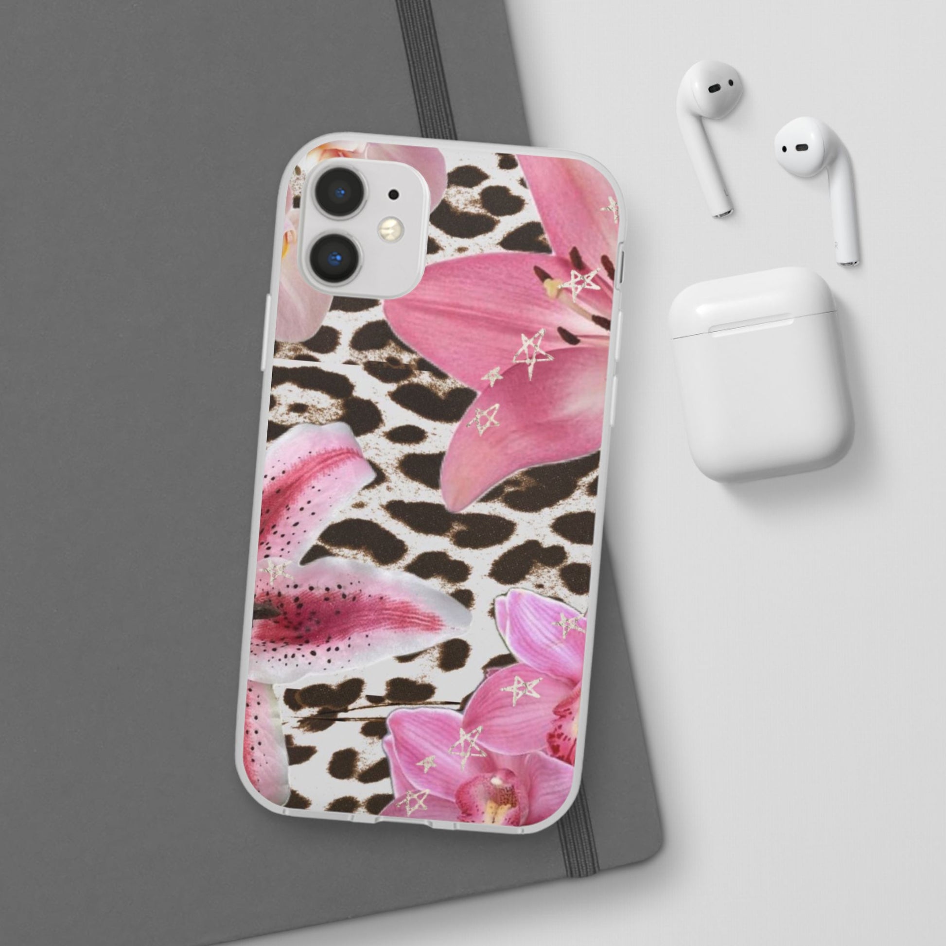 Floral Animal Print Phone Case