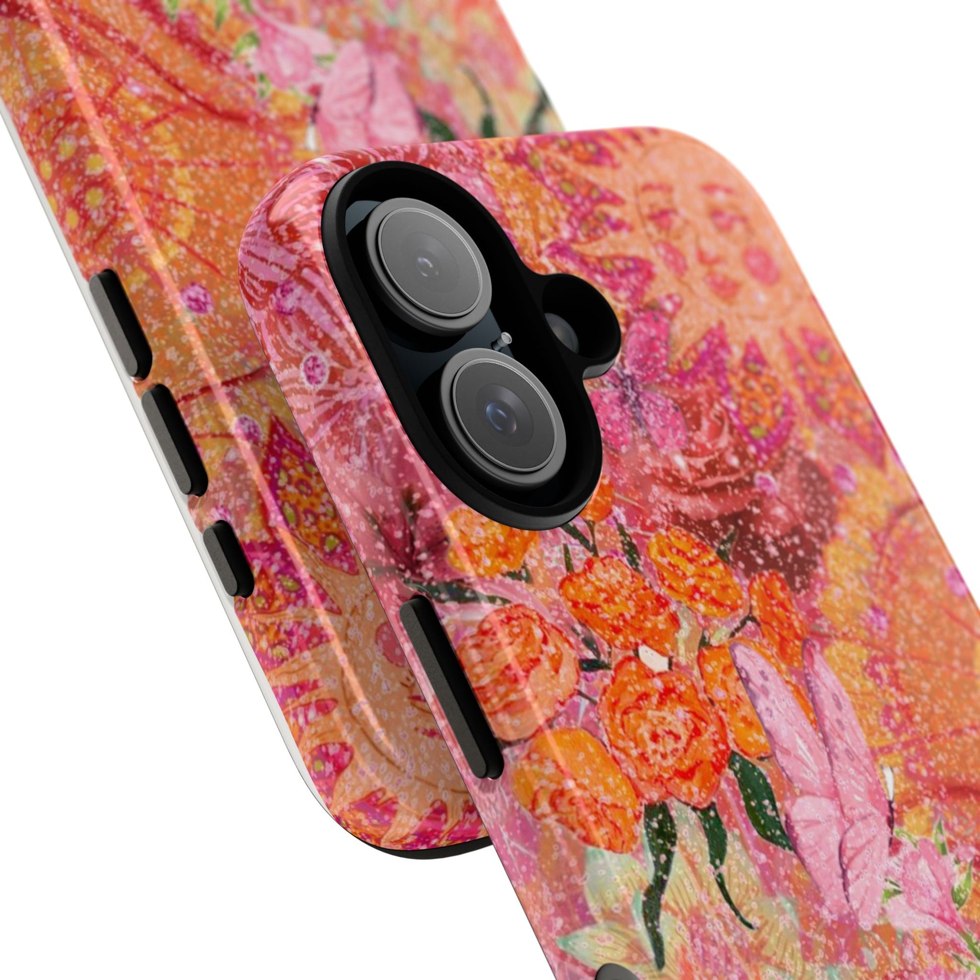 Bohemian Aesthetic Colorful Floral iPhone Case
