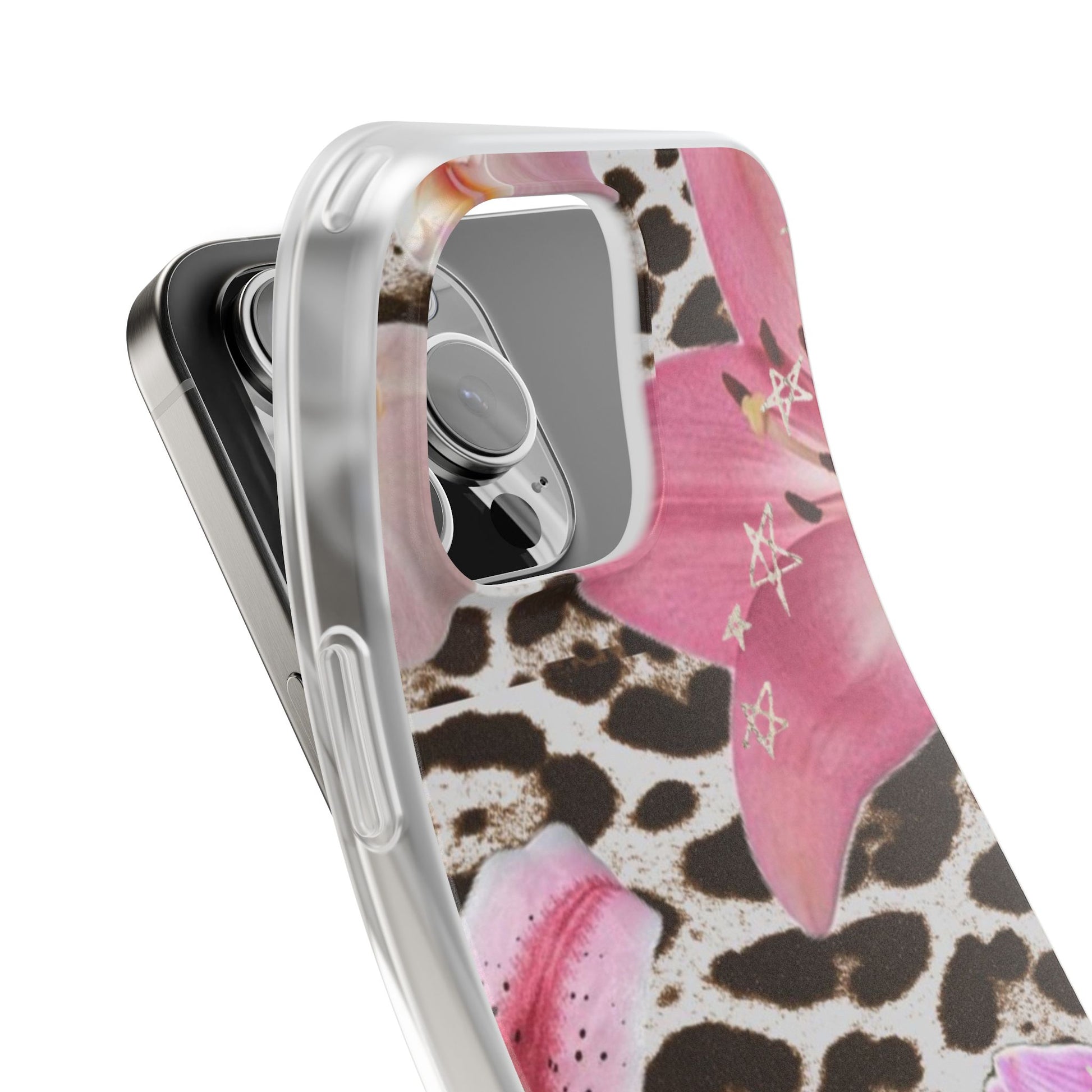 Floral Animal Print Phone Case