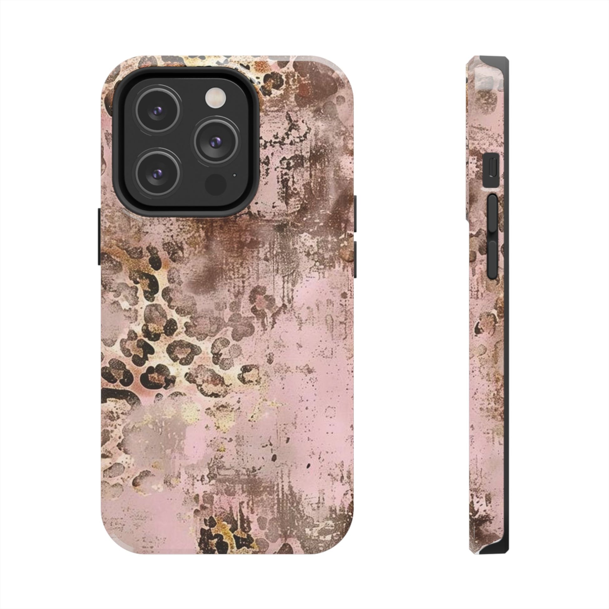 Abstract Cheetah Tough Phone Cases
