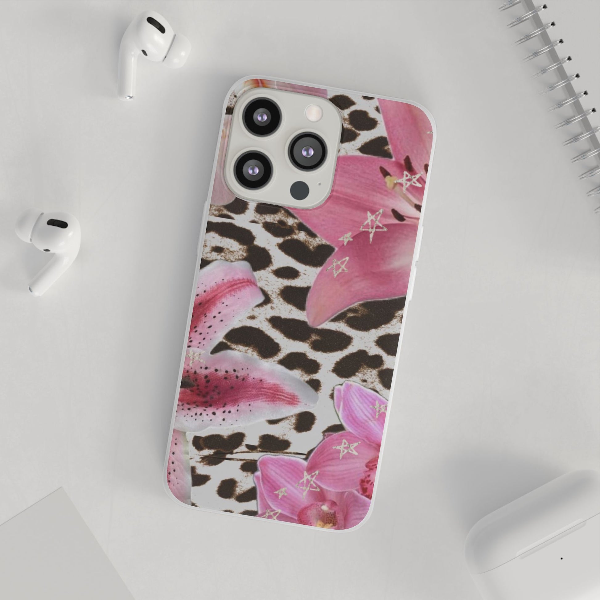 Floral Animal Print Phone Case