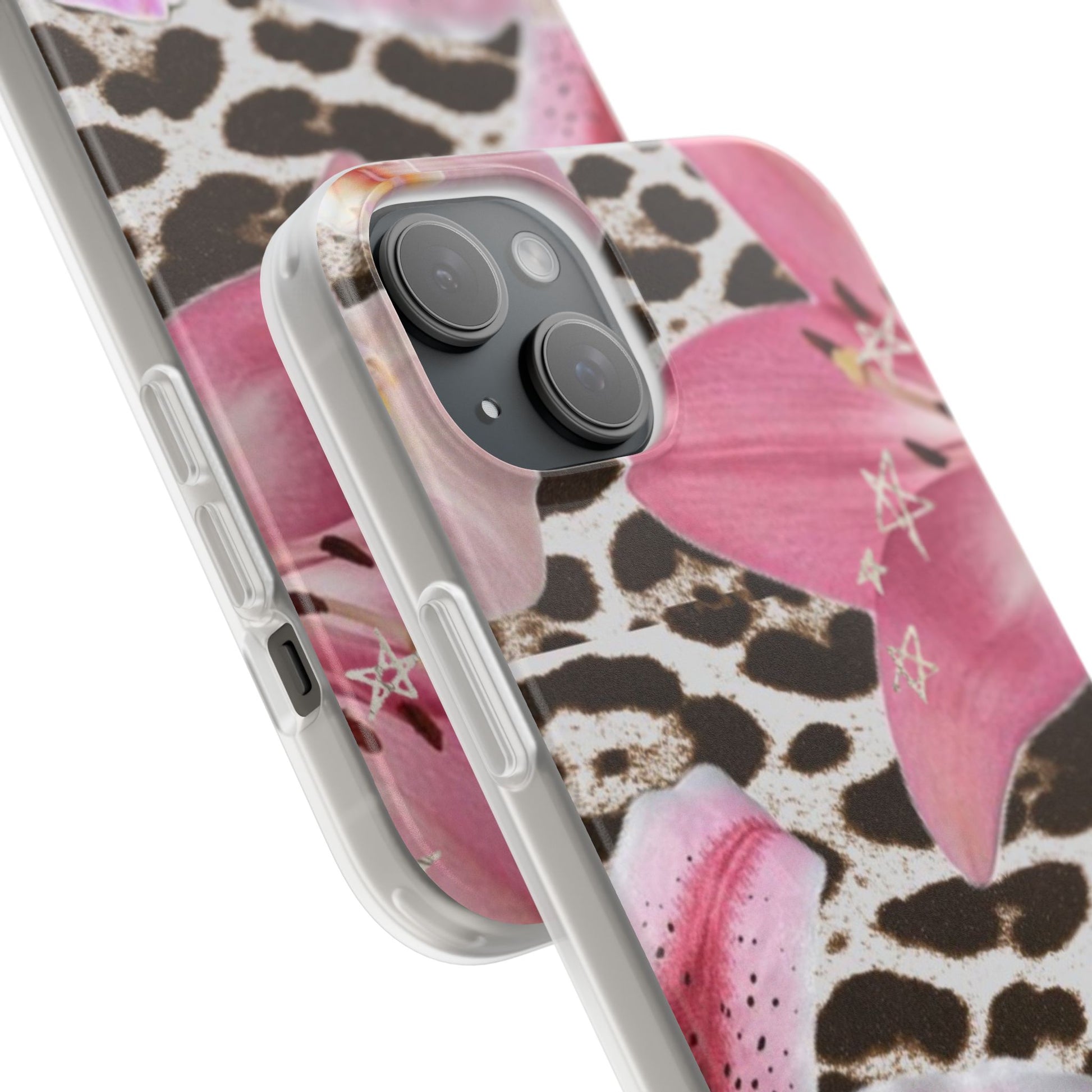 Floral Animal Print Phone Case