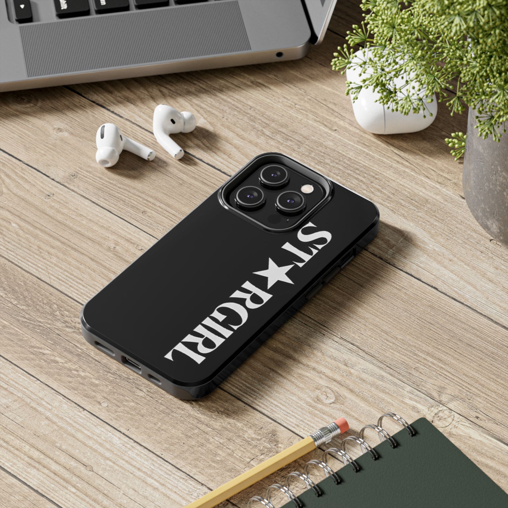 Bold STRGIRL Phone Case, Tough Phone Protector, Gift for Her, Unique Phone Cover, Stylish Smartphone Accessory