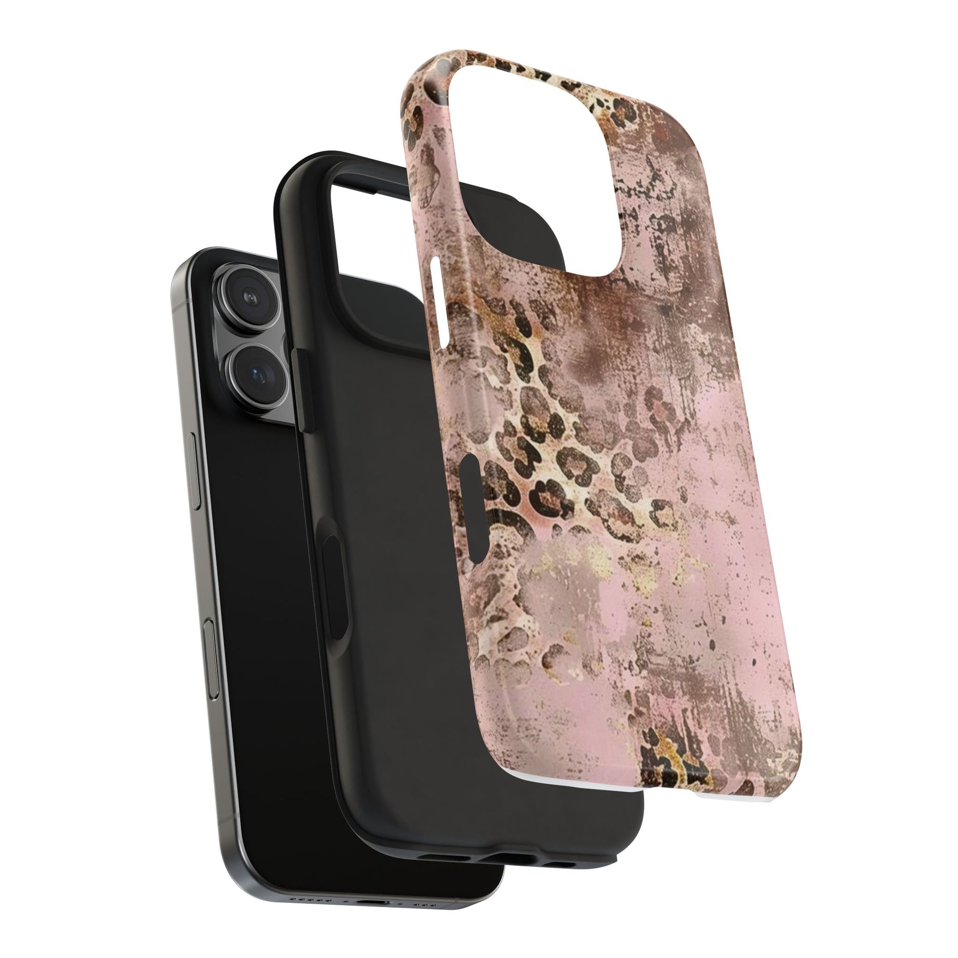 Abstract Cheetah Tough Phone Cases