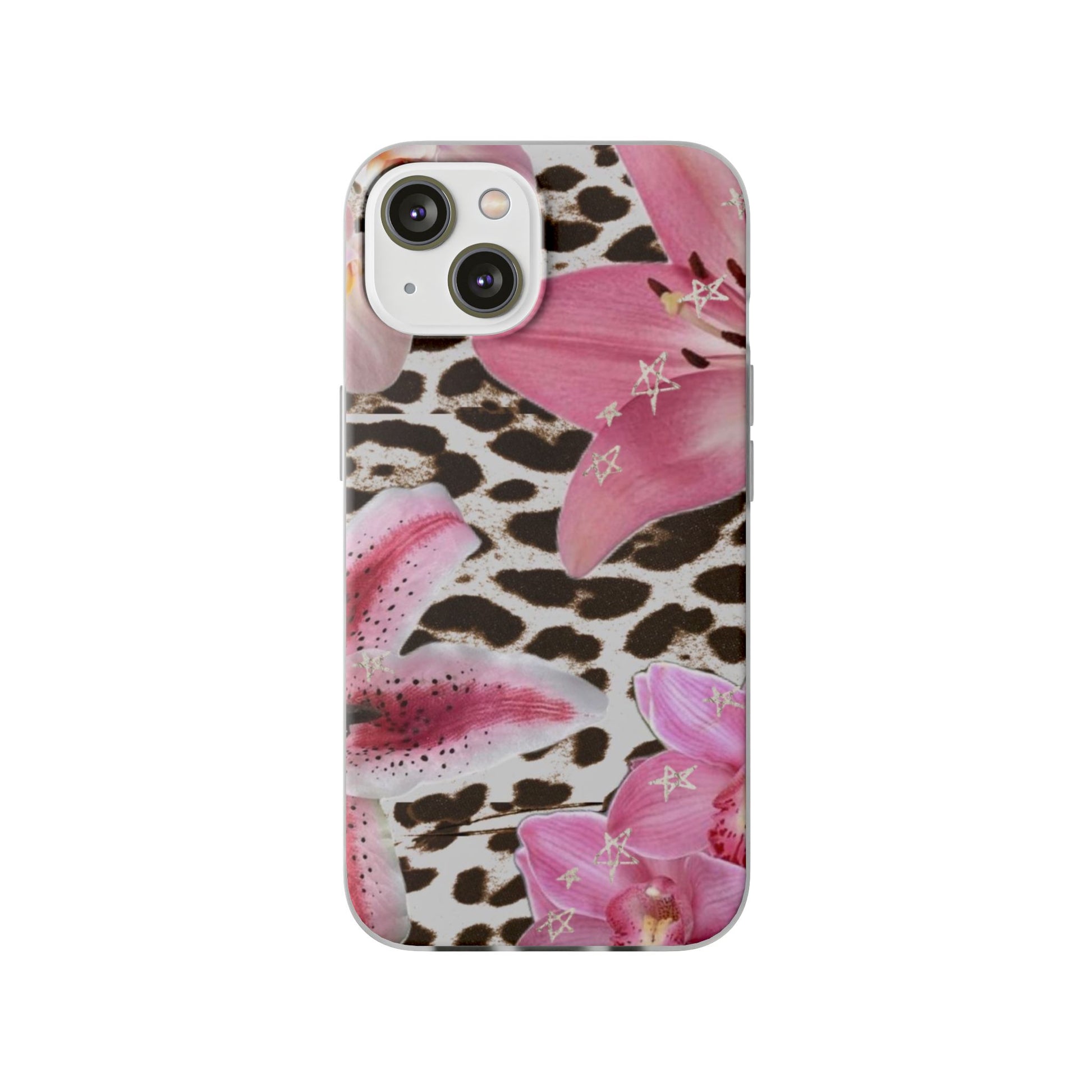 Floral Animal Print Phone Case