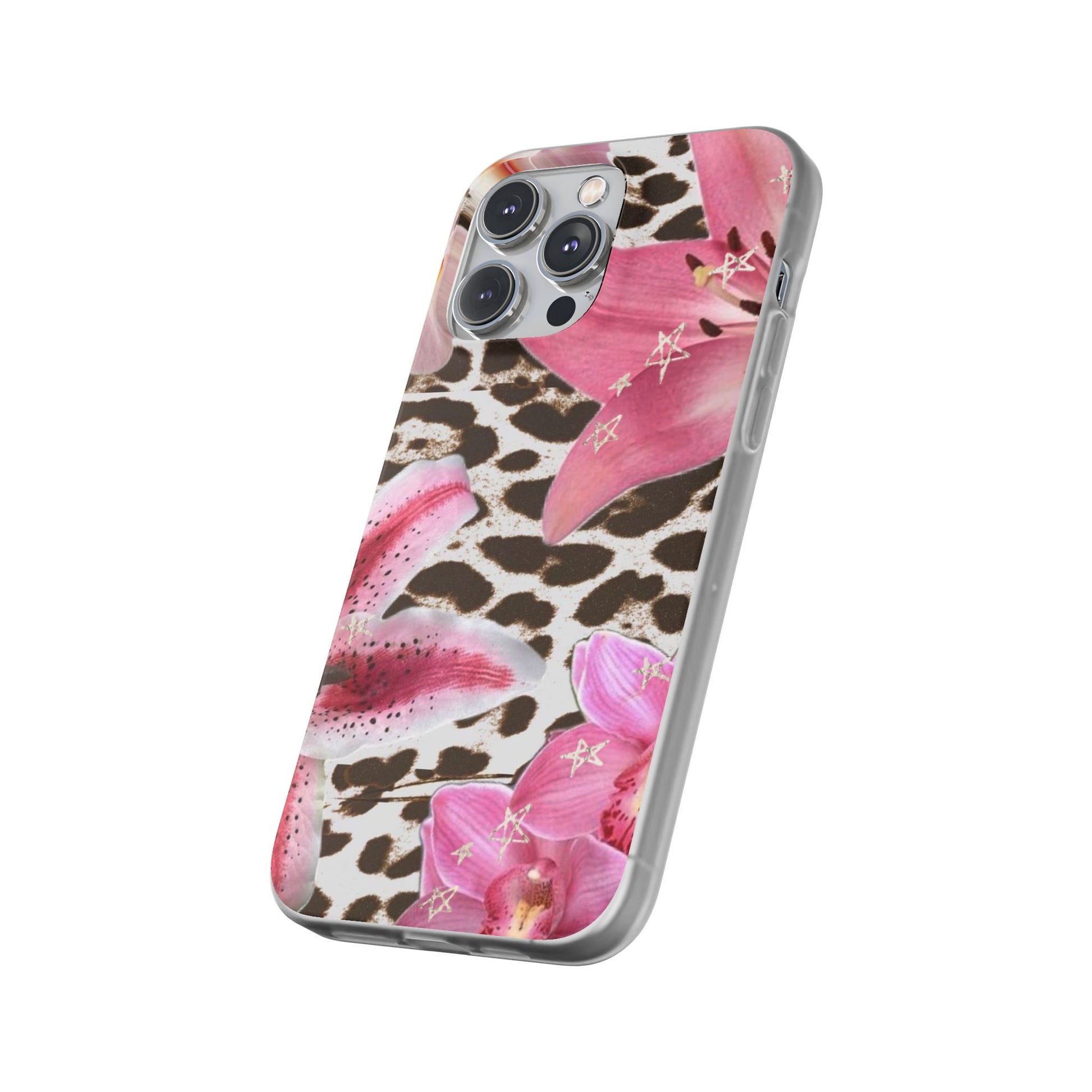 Floral Animal Print Phone Case
