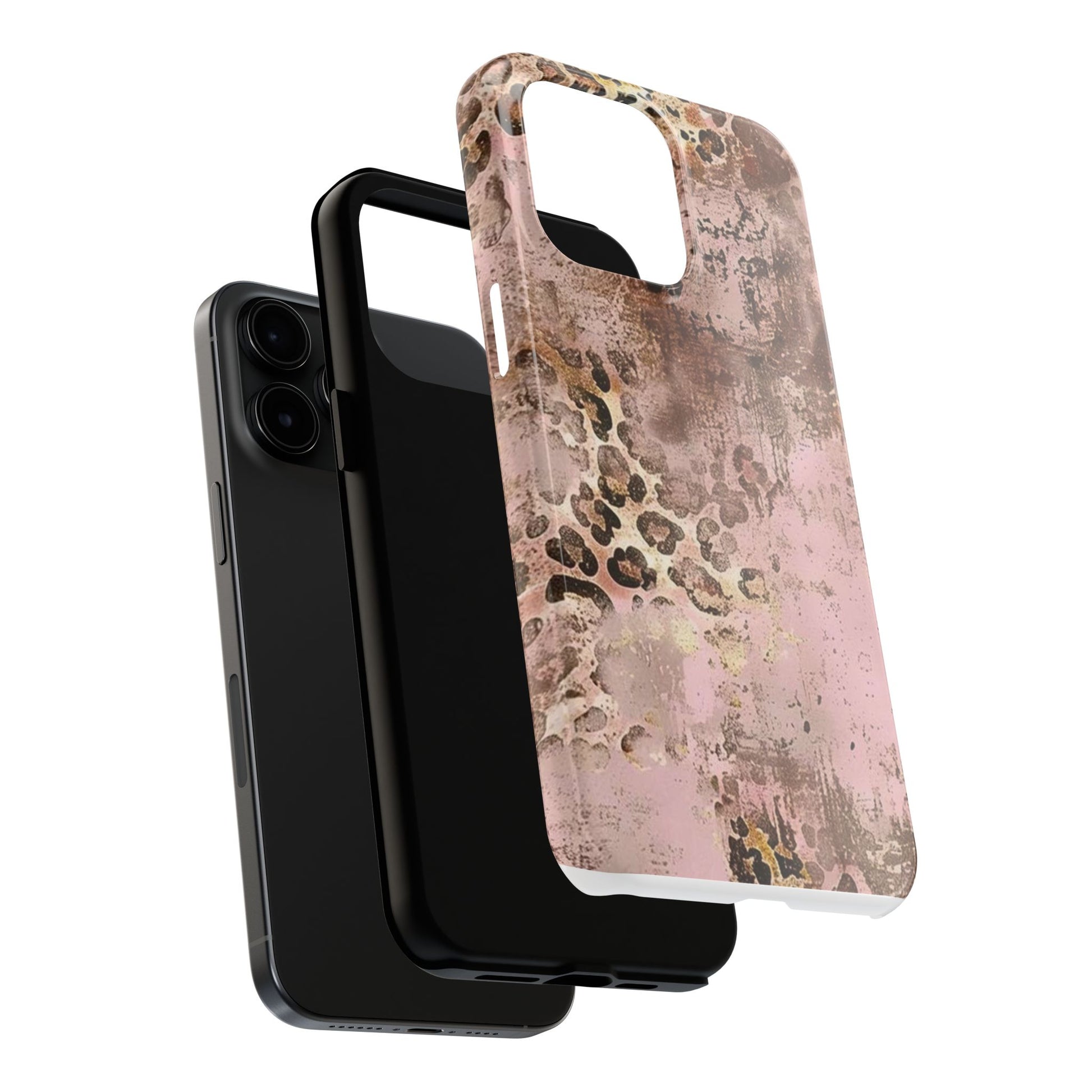 Abstract Cheetah Tough Phone Cases