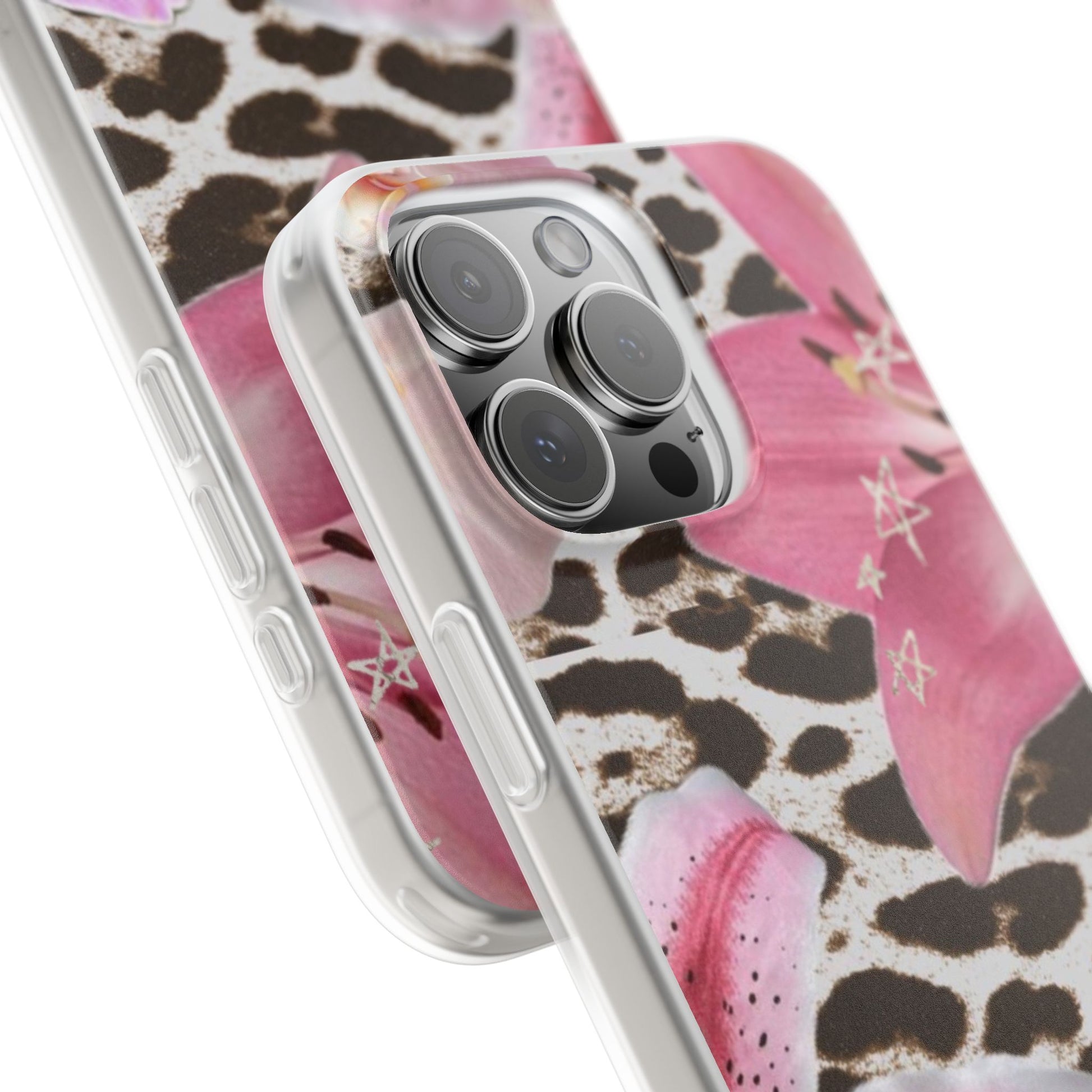 Floral Animal Print Phone Case