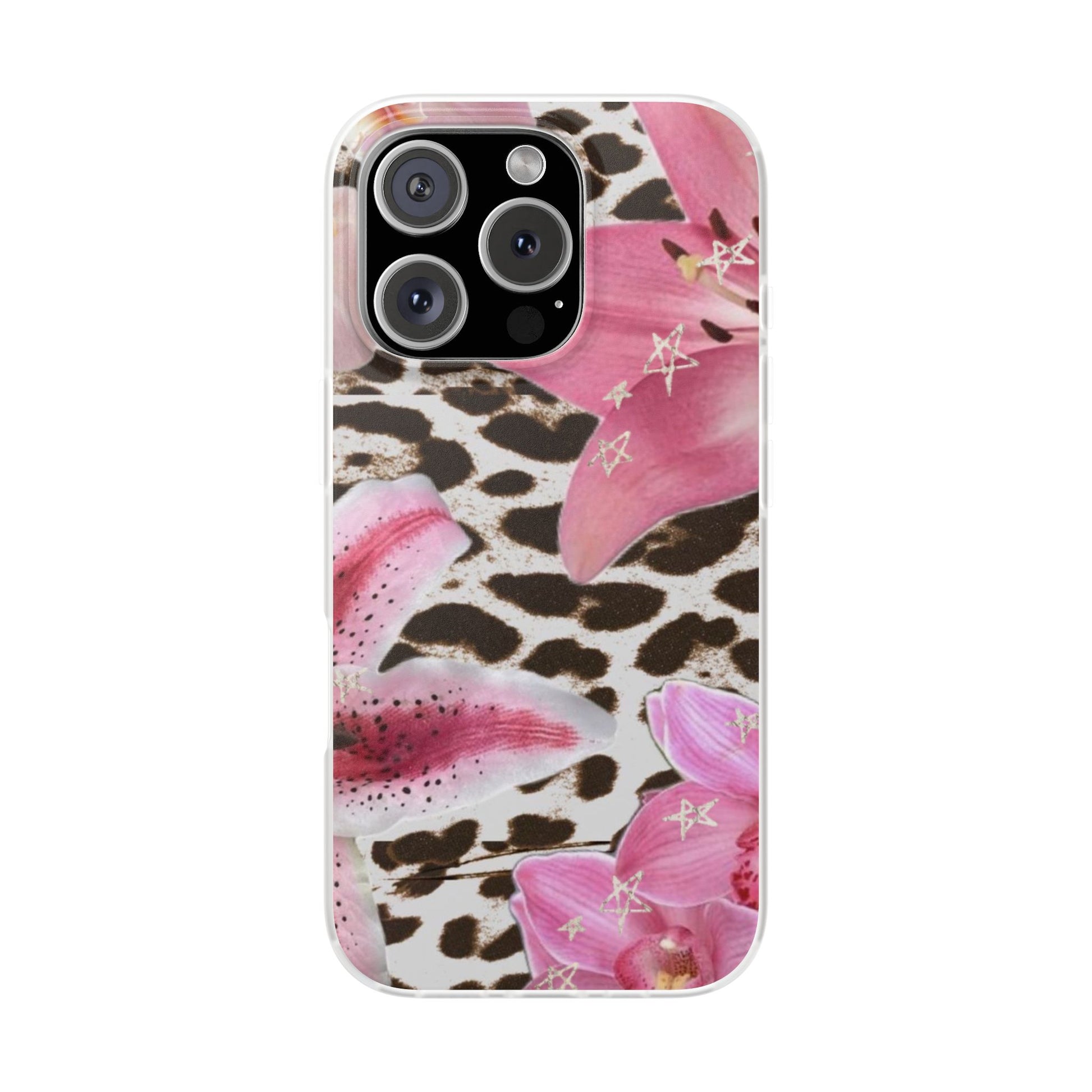 Floral Animal Print Phone Case