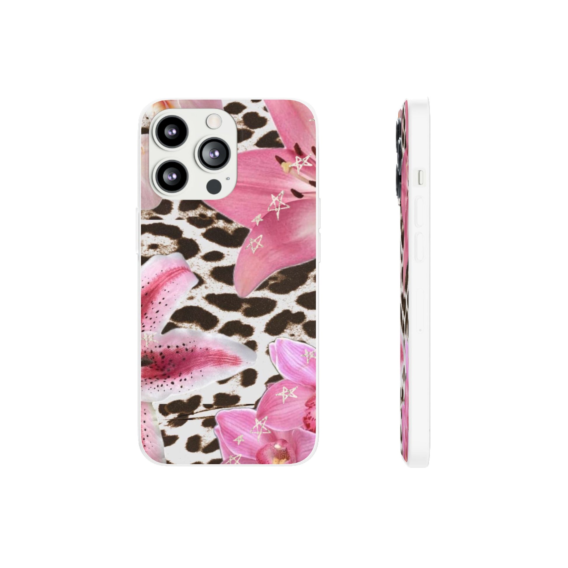 Floral Animal Print Phone Case