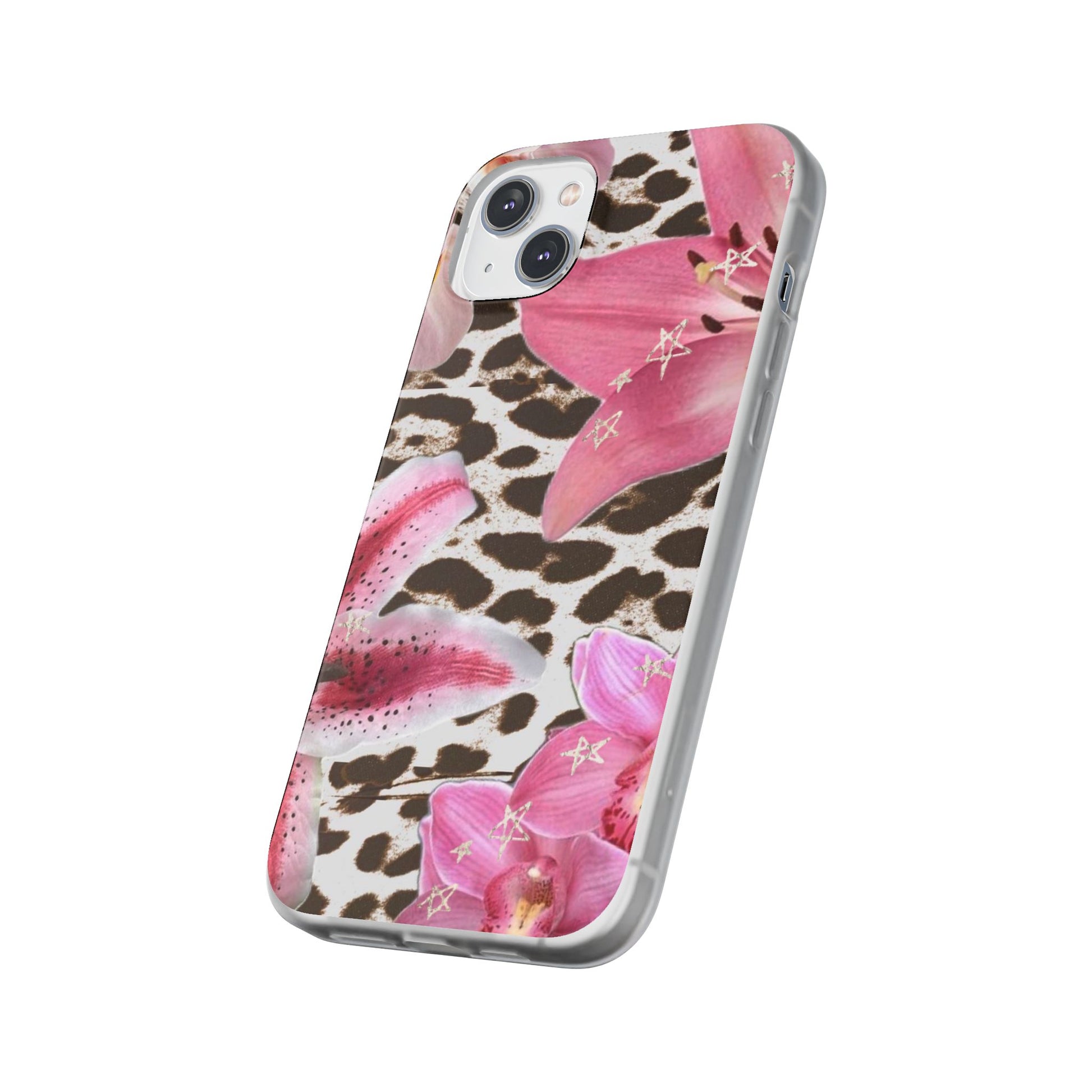 Floral Animal Print Phone Case