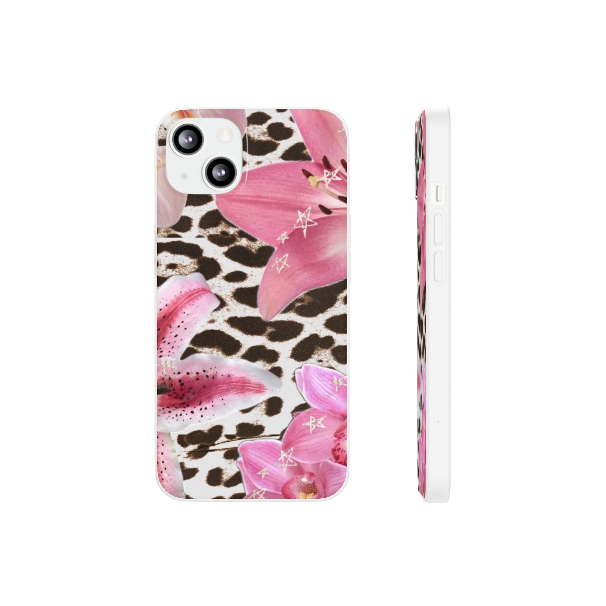 Floral Animal Print Phone Case