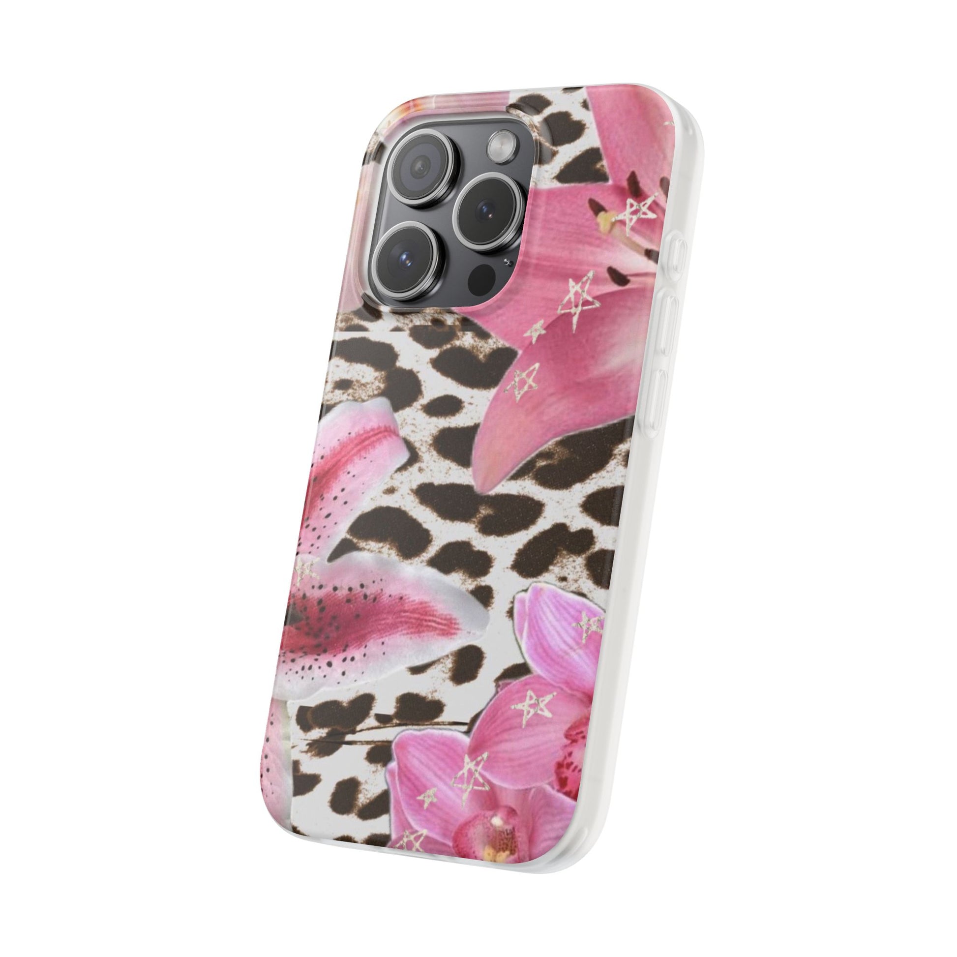 Floral Animal Print Phone Case