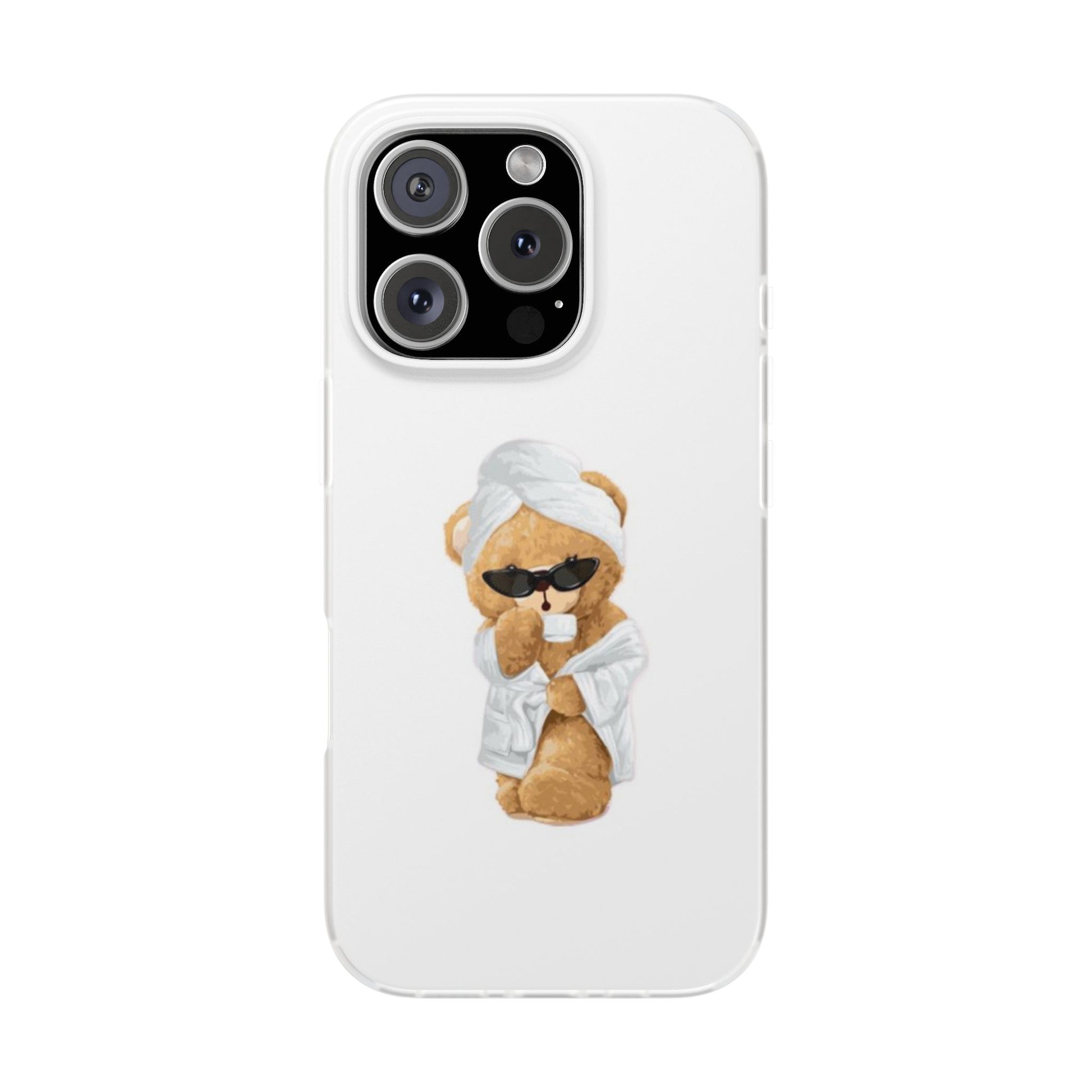 Relaxing Bear Soft Girl Phone Case