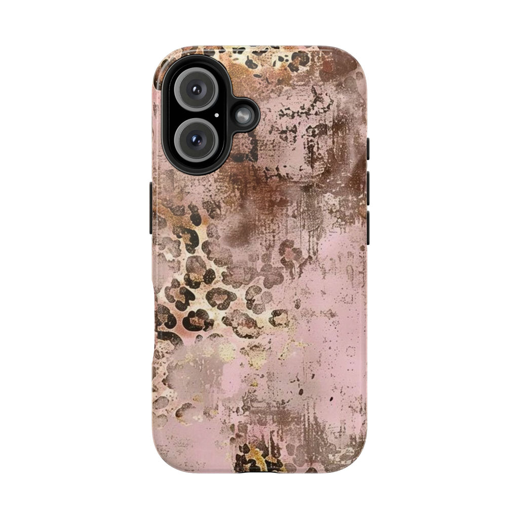 Abstract Cheetah Tough Phone Cases