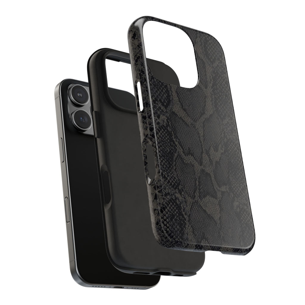 Stylish Snake Skin Phone Case, Tough Phone Cover for Protection, Customizable Design, Gift for Tech Lovers, Unique Cell Phone Accessory