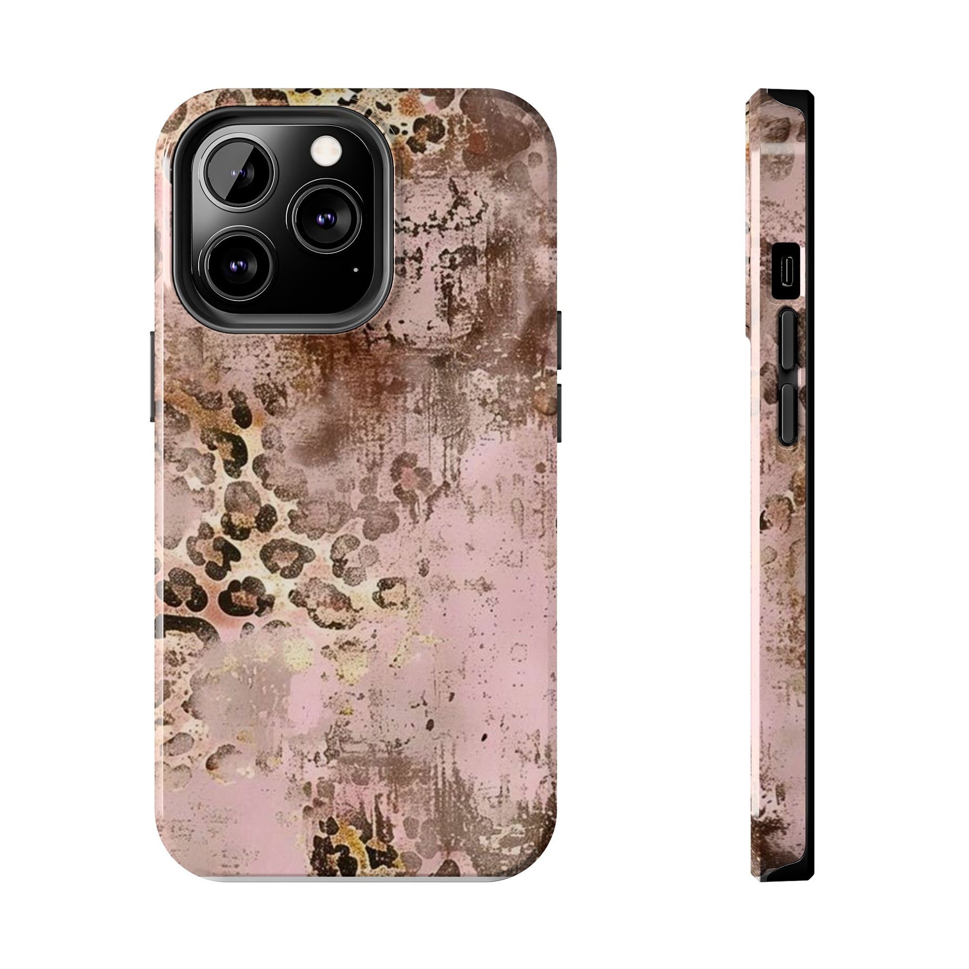Stylish Tough Phone Cases | Chic Leopard Print Design, Durable Cell Phone Cover, Trendy Accessory, Gift for Her, Phone Protection