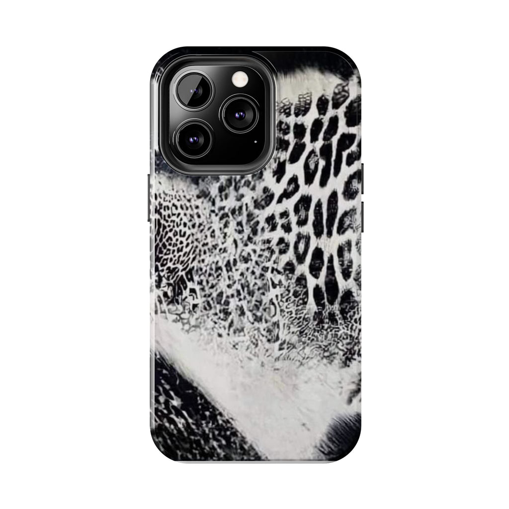 Stylish Leopard Print Tough Phone Case