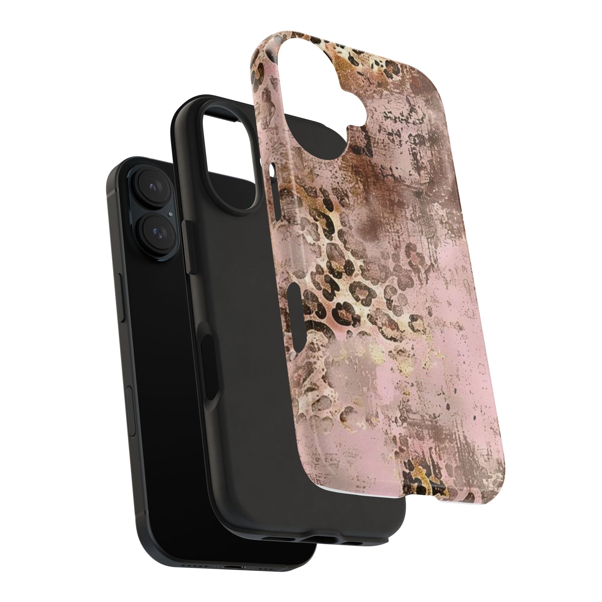 Stylish Tough Phone Cases | Chic Leopard Print Design, Durable Cell Phone Cover, Trendy Accessory, Gift for Her, Phone Protection