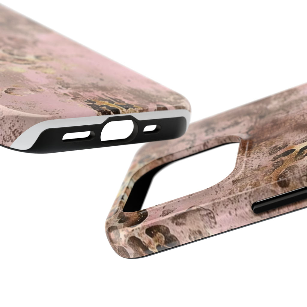 Abstract Cheetah Tough Phone Cases