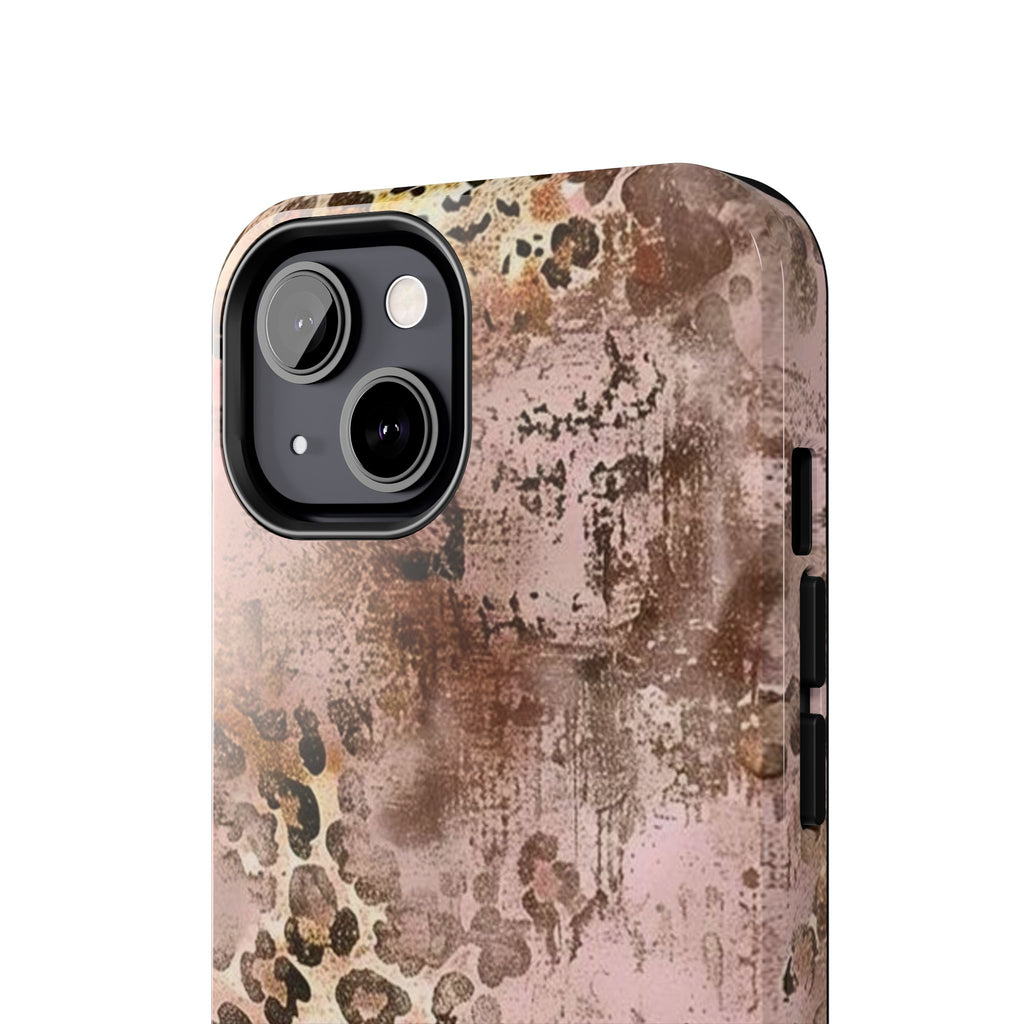 Abstract Cheetah Tough Phone Cases