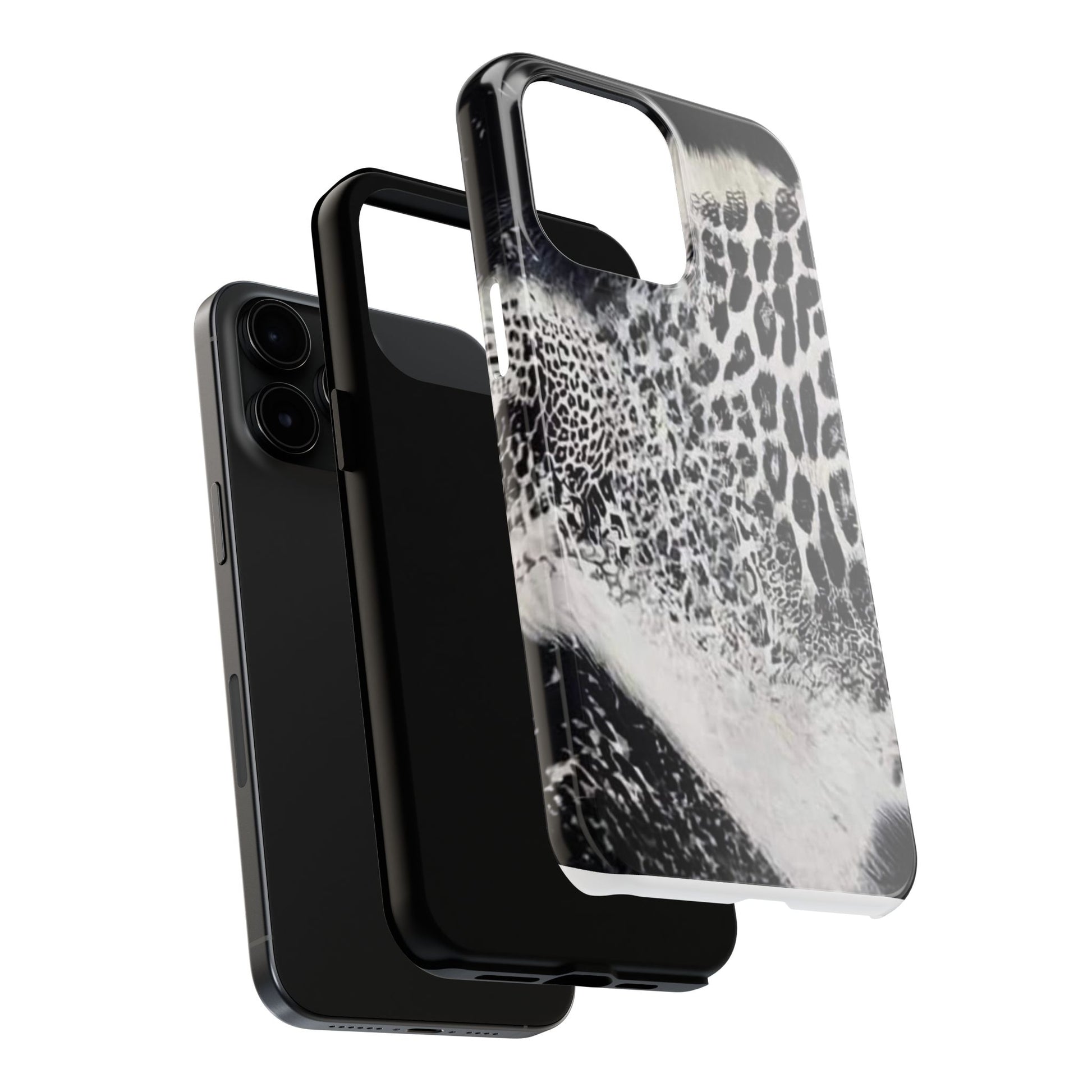 Stylish Tough Phone Cases - Leopard Print, Unique Gift for Animal Lovers, Trendy Phone Accessory, Perfect for Birthdays & Holidays