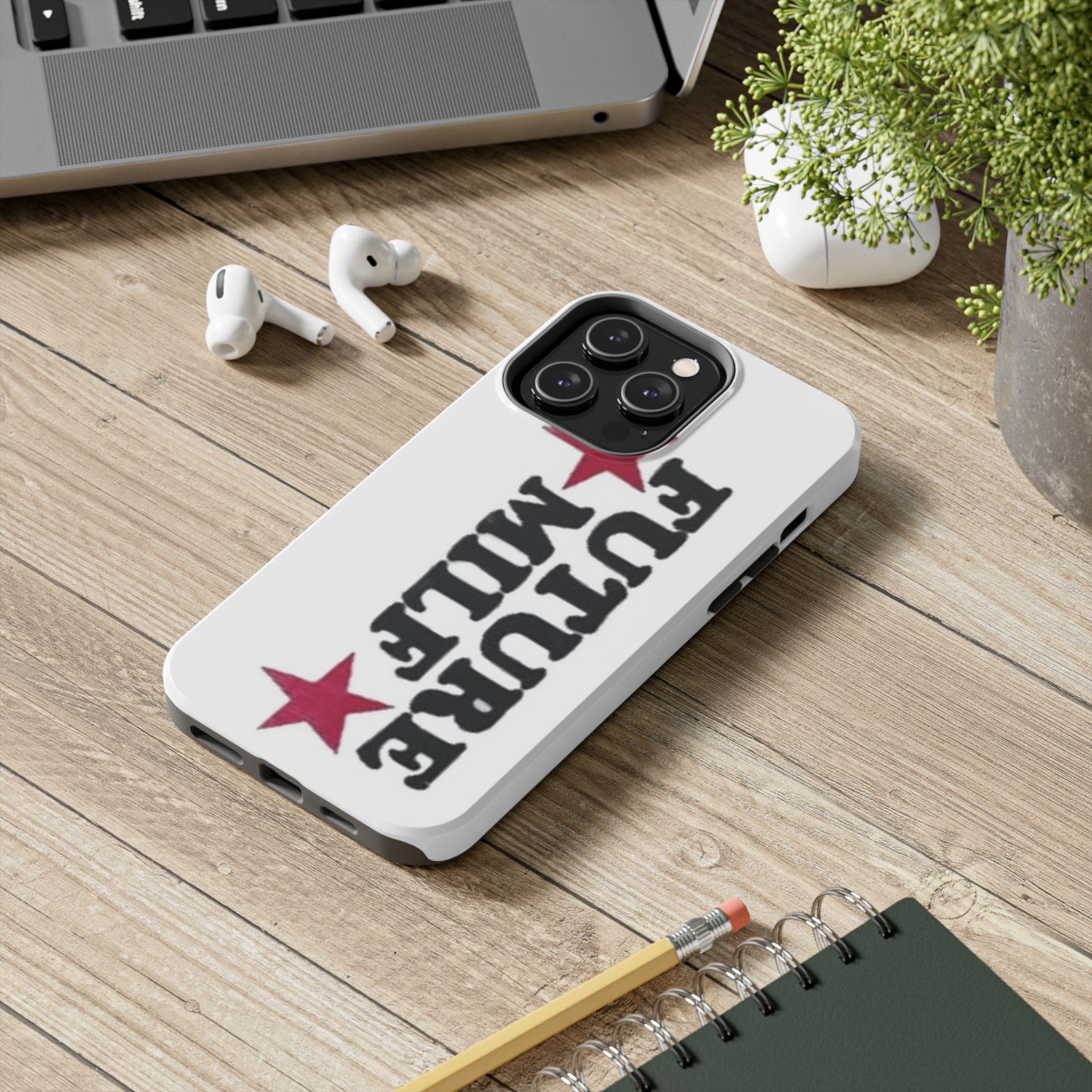 Future MILF Tough Phone Cases - Stylish Protection for Moms-to-Be, Perfect Gift for Baby Showers, Mother's Day, Fun Accessories, [...]