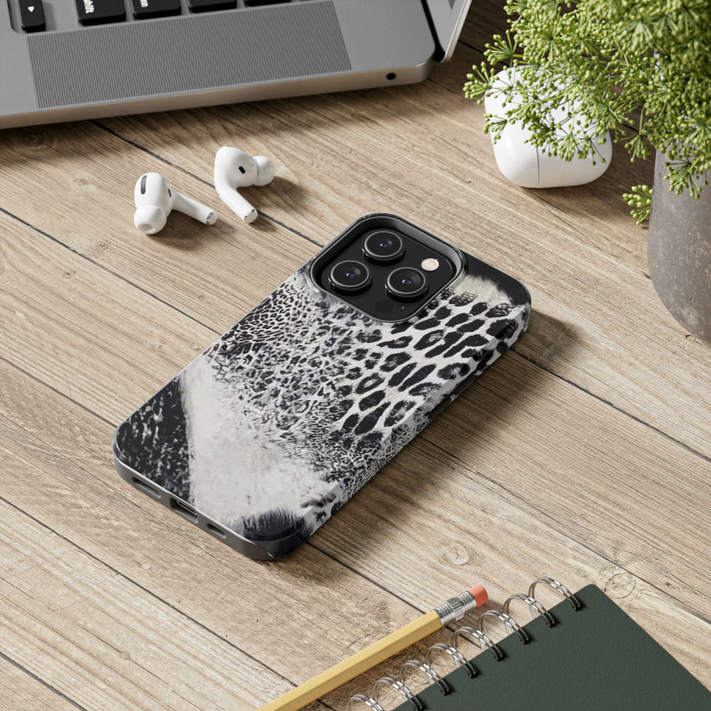 Stylish Leopard Print Tough Phone Case