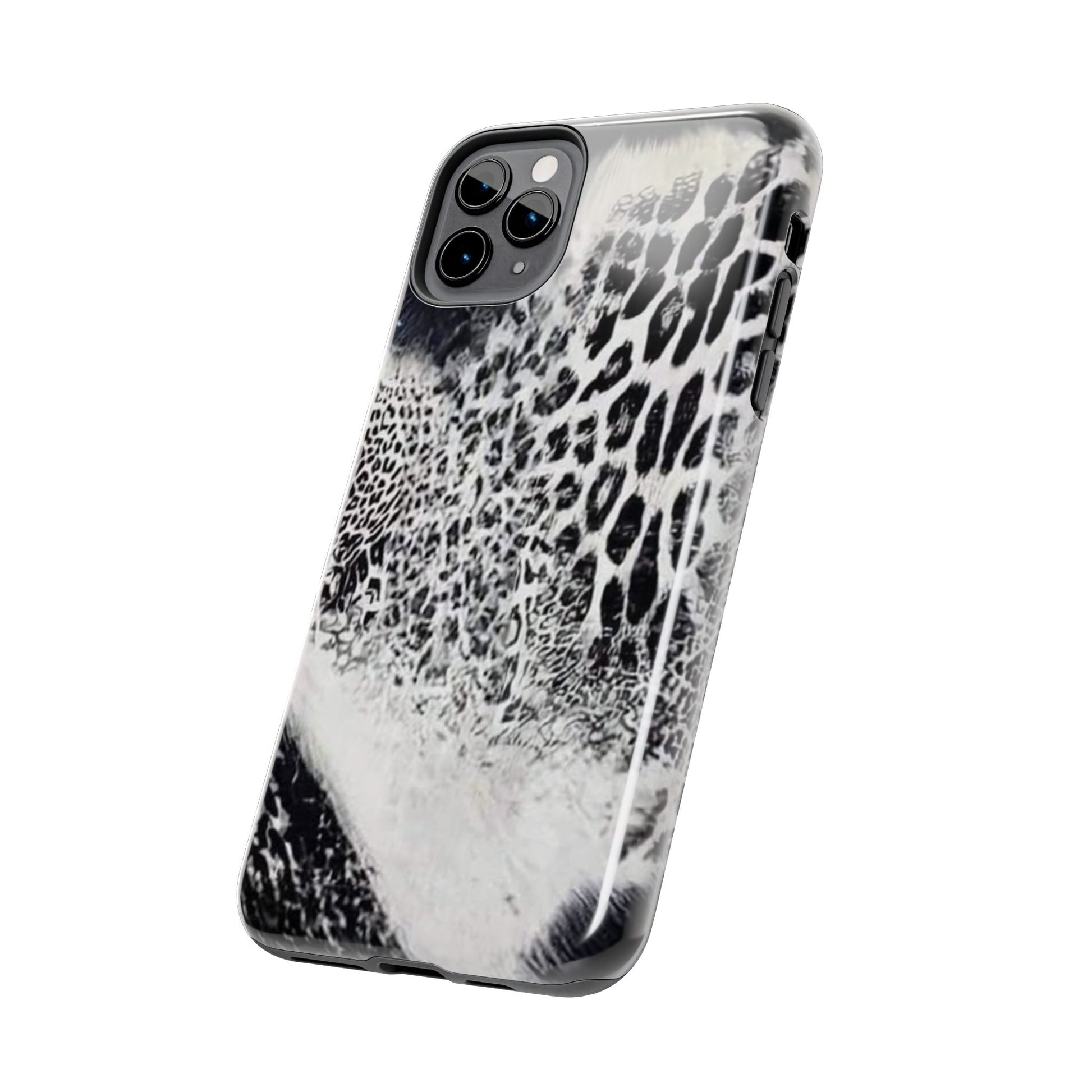 Stylish Tough Phone Cases - Leopard Print, Unique Gift for Animal Lovers, Trendy Phone Accessory, Perfect for Birthdays & Holidays