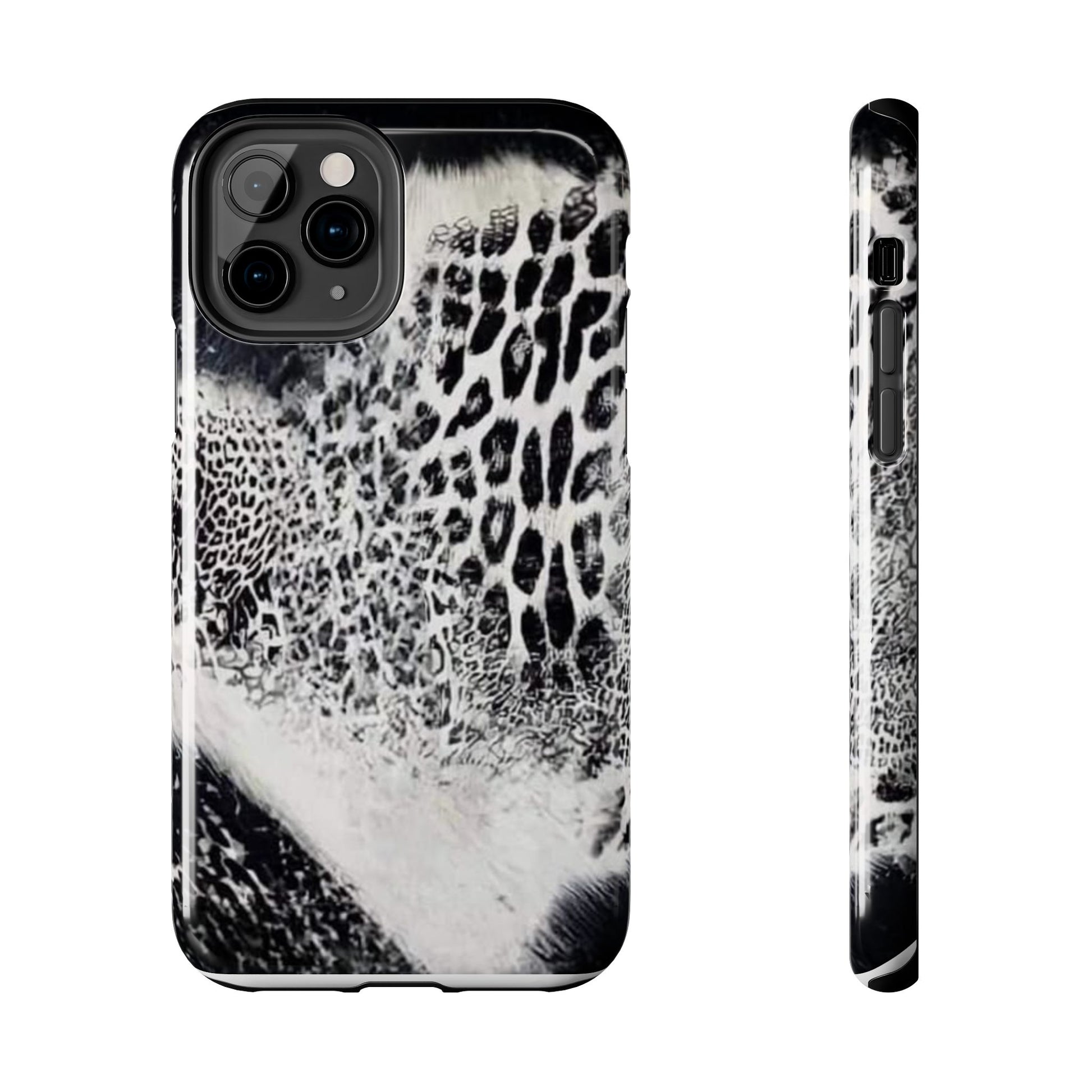 Stylish Tough Phone Cases - Leopard Print, Unique Gift for Animal Lovers, Trendy Phone Accessory, Perfect for Birthdays & Holidays