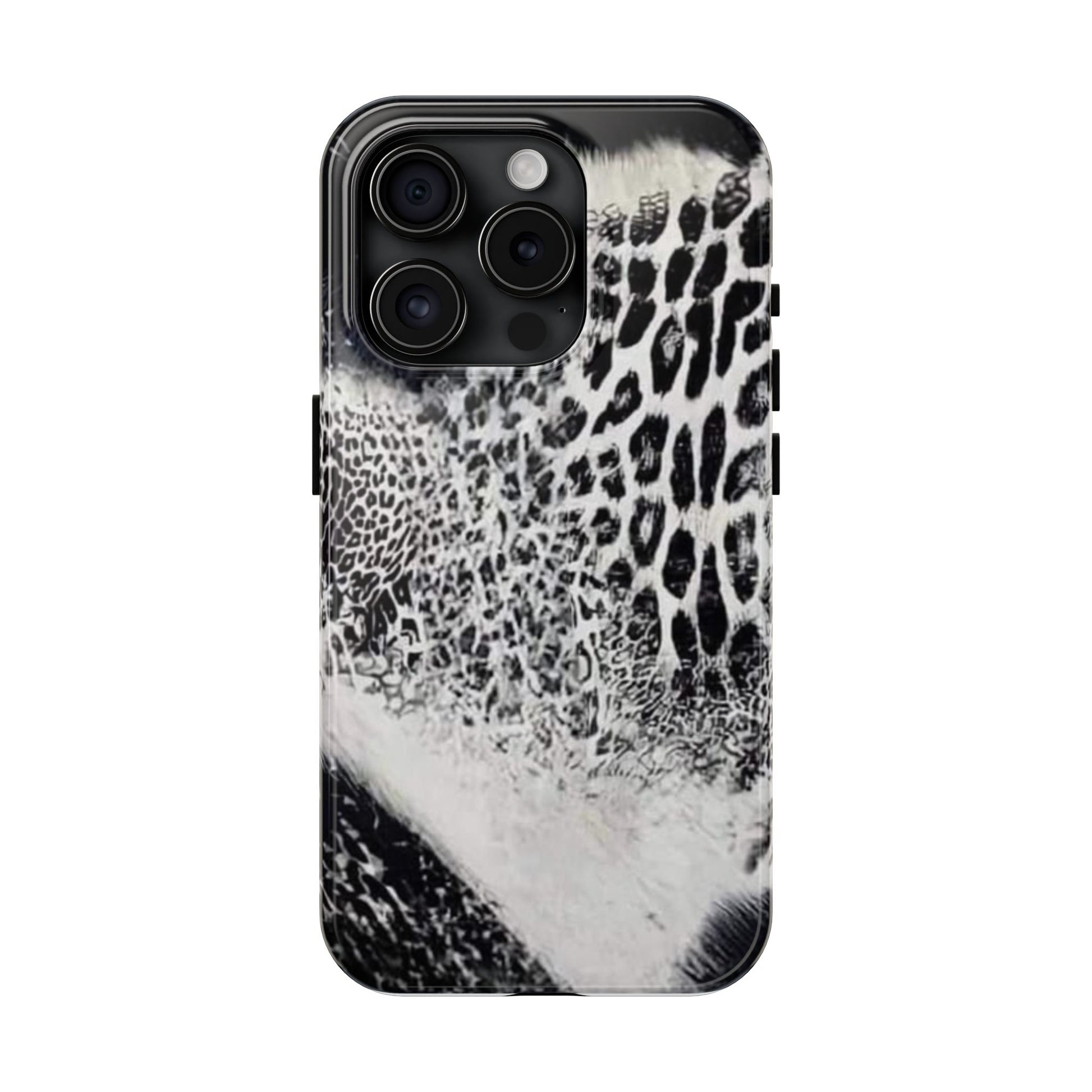 Stylish Tough Phone Cases - Leopard Print, Unique Gift for Animal Lovers, Trendy Phone Accessory, Perfect for Birthdays & Holidays