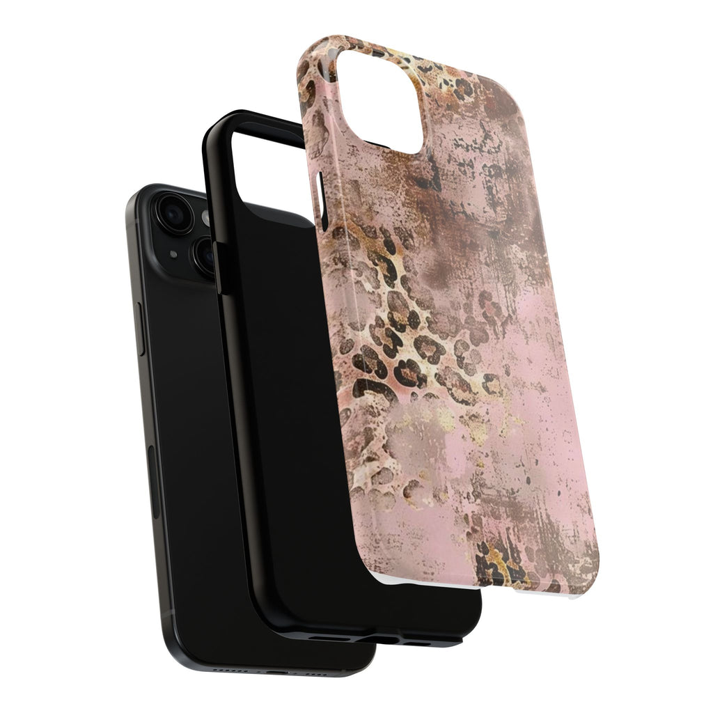 Abstract Cheetah Tough Phone Cases