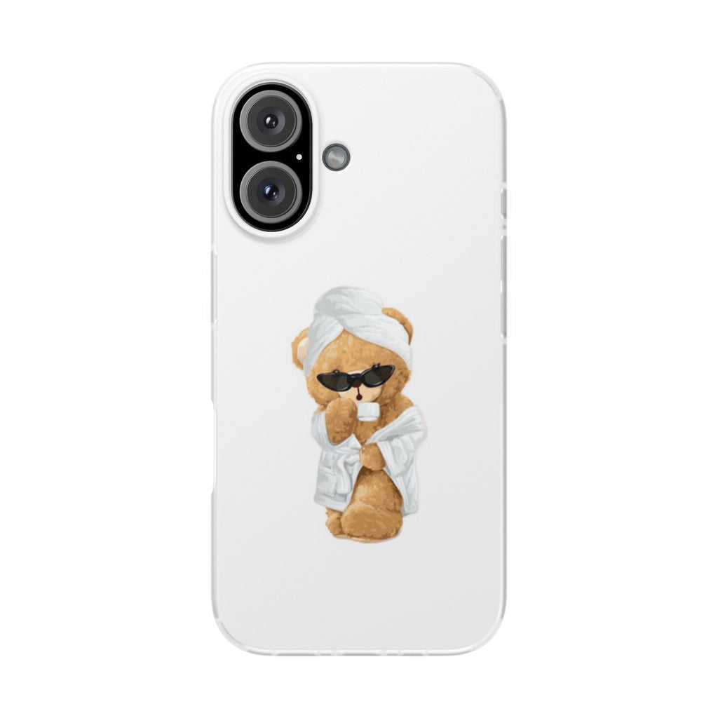 Relaxing Bear Soft Girl Phone Case