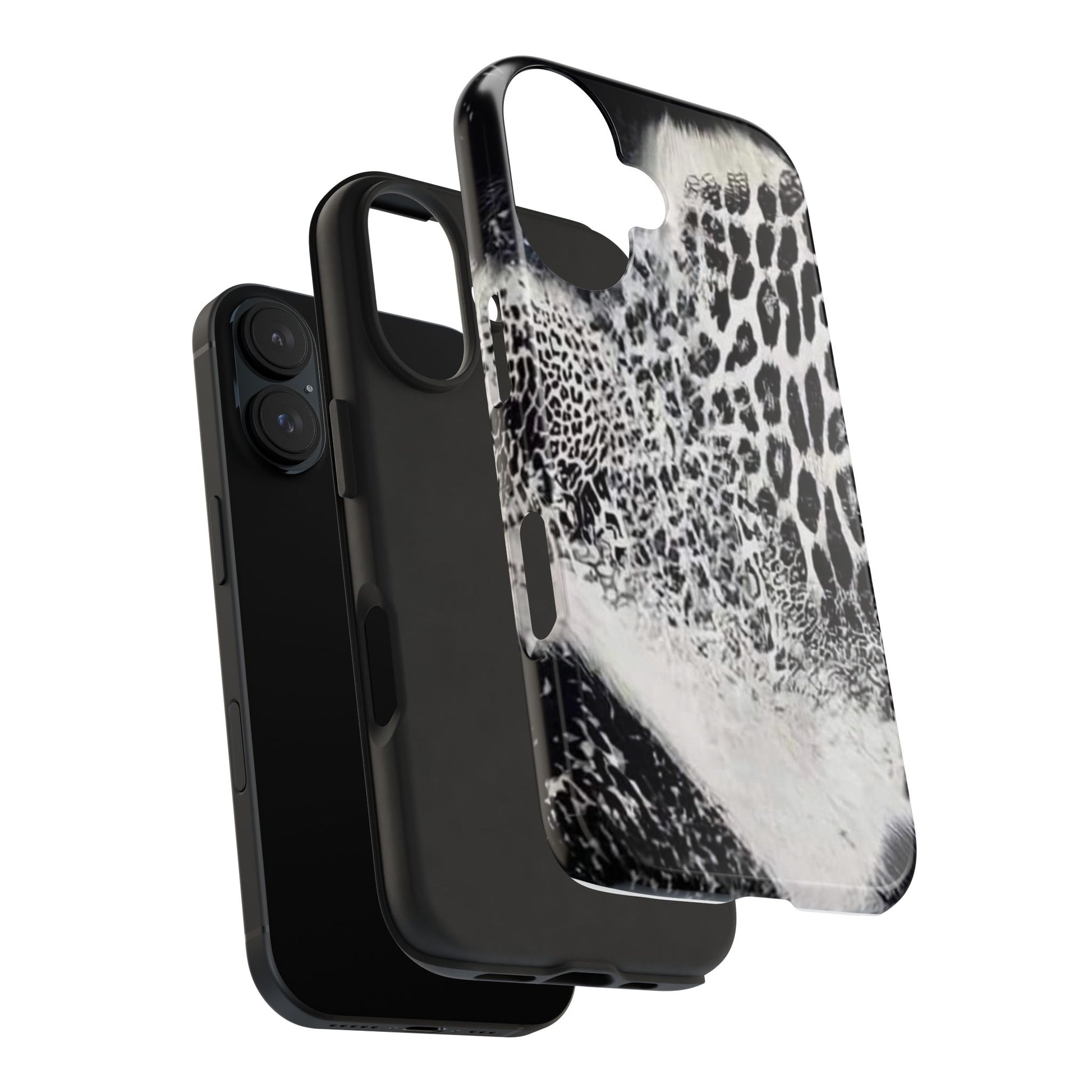 Stylish Tough Phone Cases - Leopard Print, Unique Gift for Animal Lovers, Trendy Phone Accessory, Perfect for Birthdays & Holidays