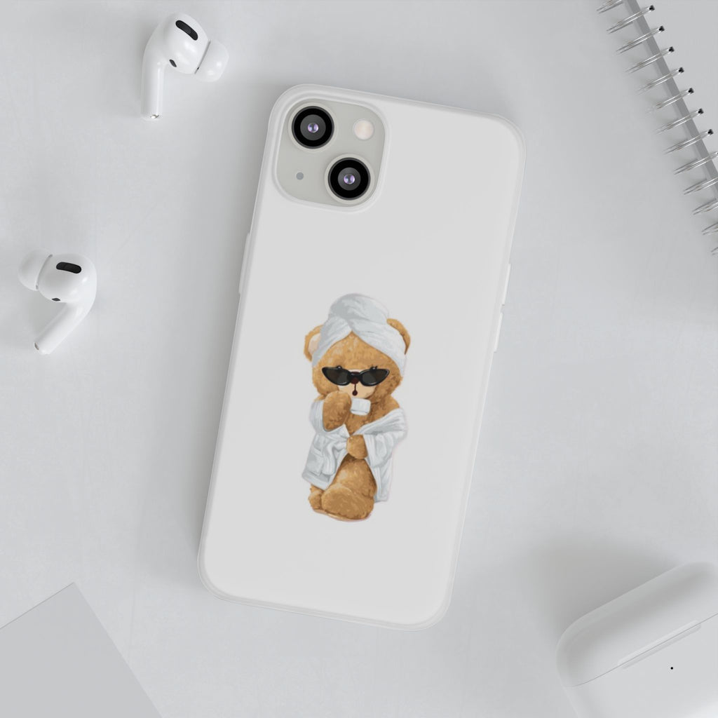 Relaxing Bear Soft Girl Phone Case