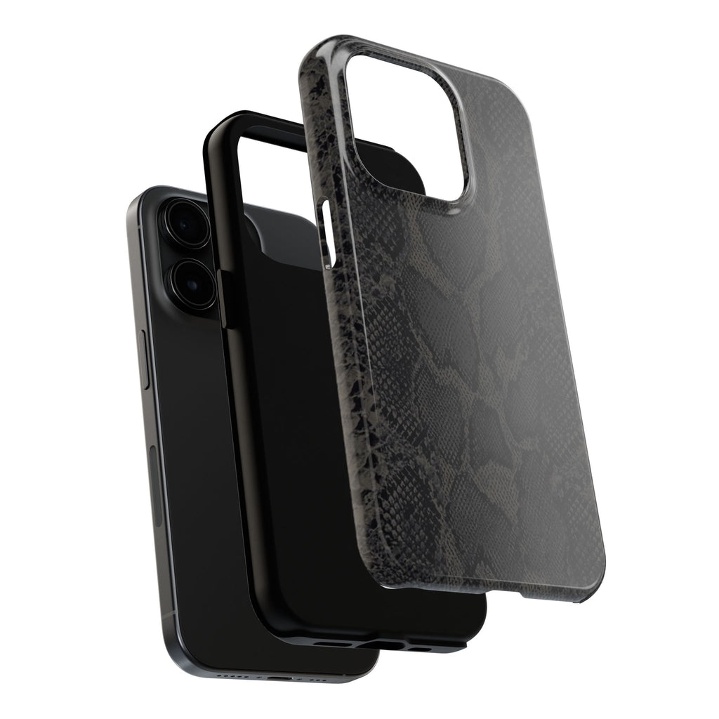 Stylish Snake Skin Phone Case, Tough Phone Cover for Protection, Customizable Design, Gift for Tech Lovers, Unique Cell Phone Accessory