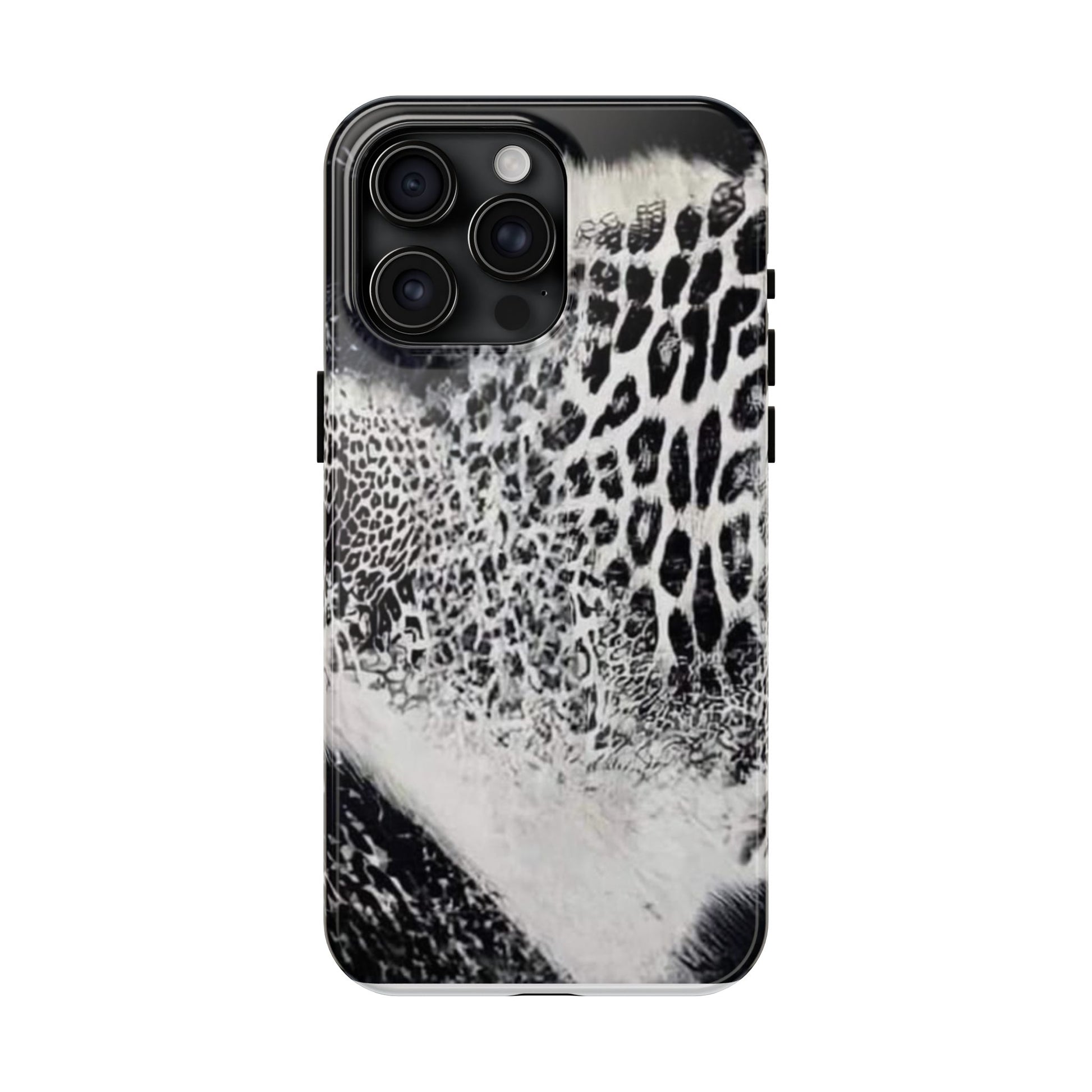 Stylish Tough Phone Cases - Leopard Print, Unique Gift for Animal Lovers, Trendy Phone Accessory, Perfect for Birthdays & Holidays