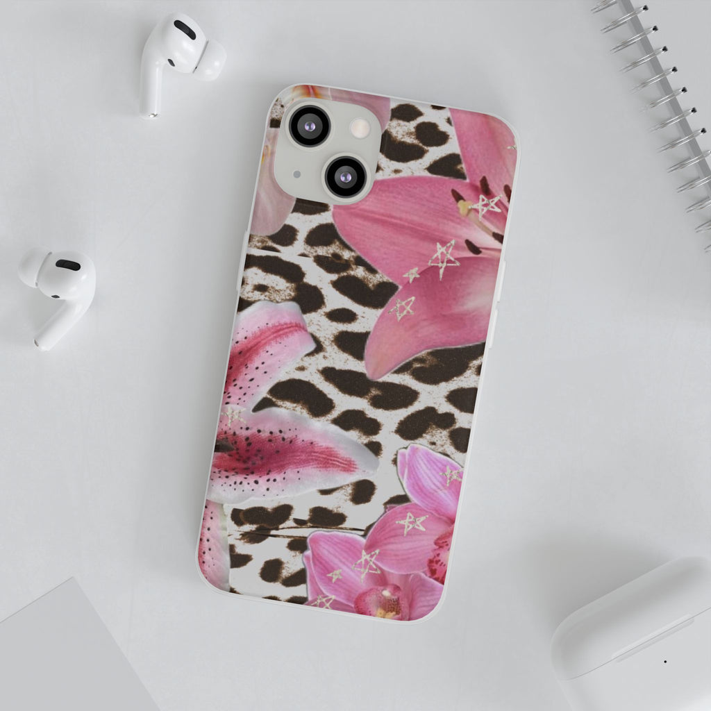 Floral Animal Print Phone Case