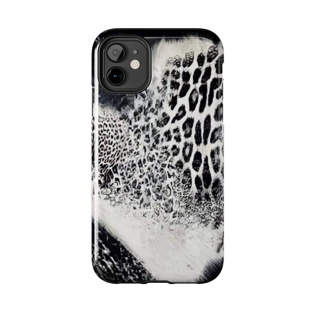 Stylish Leopard Print Tough Phone Case