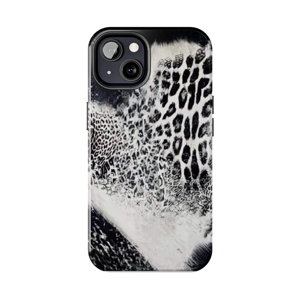Stylish Leopard Print Tough Phone Case