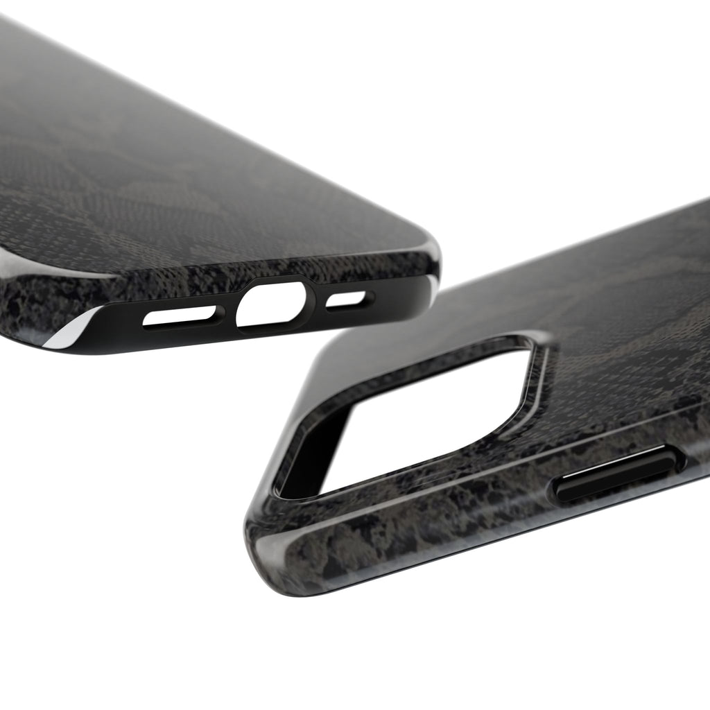 Stylish Snake Skin Phone Case, Tough Phone Cover for Protection, Customizable Design, Gift for Tech Lovers, Unique Cell Phone Accessory
