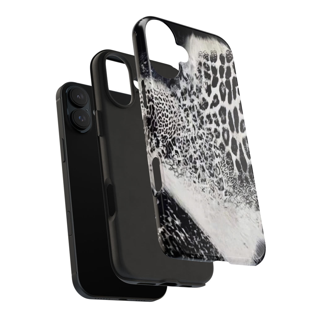 Stylish Leopard Print Tough Phone Case
